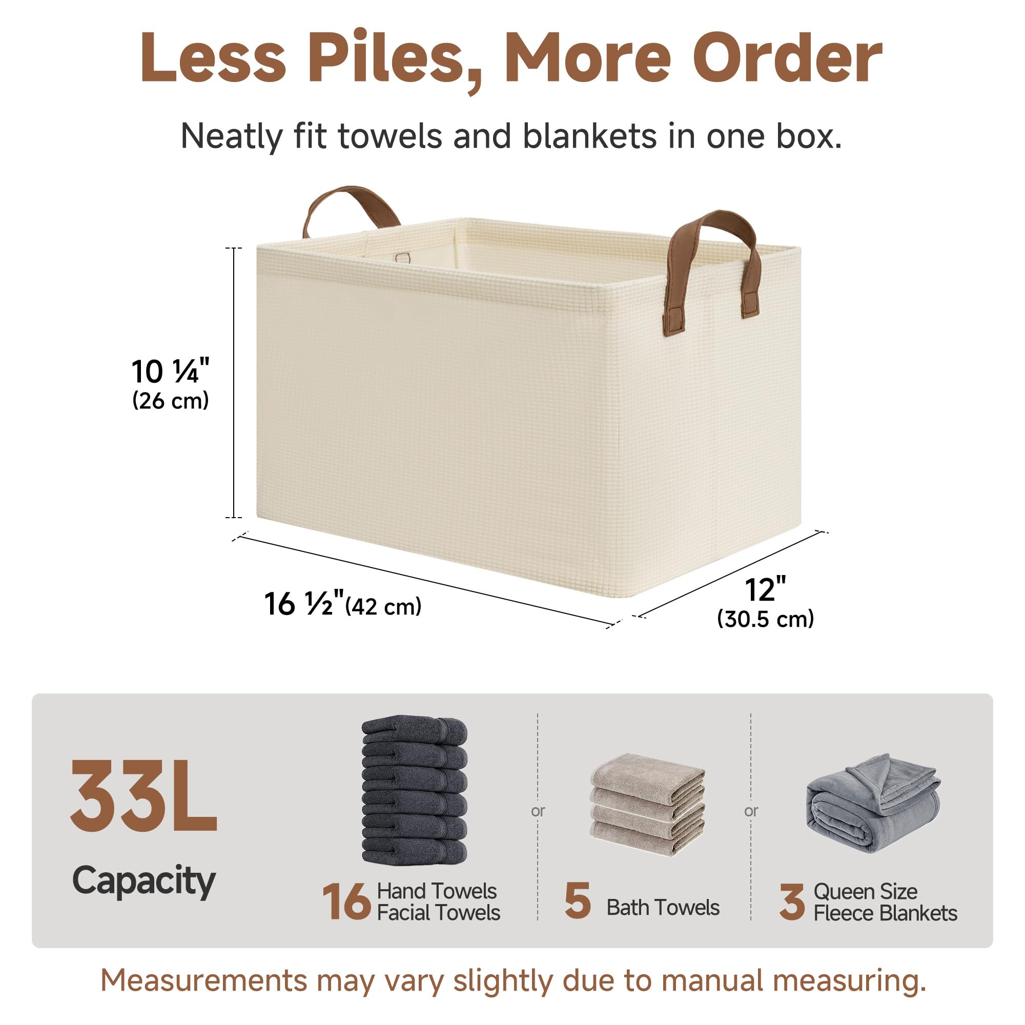 Closet Storage Bins (2 Count)