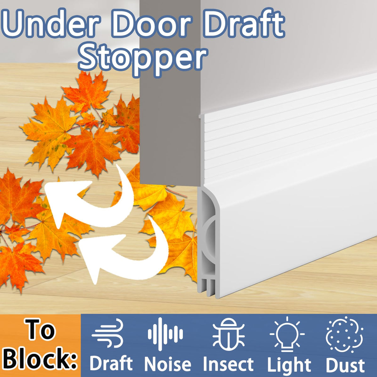 Under Door Draft Stopper