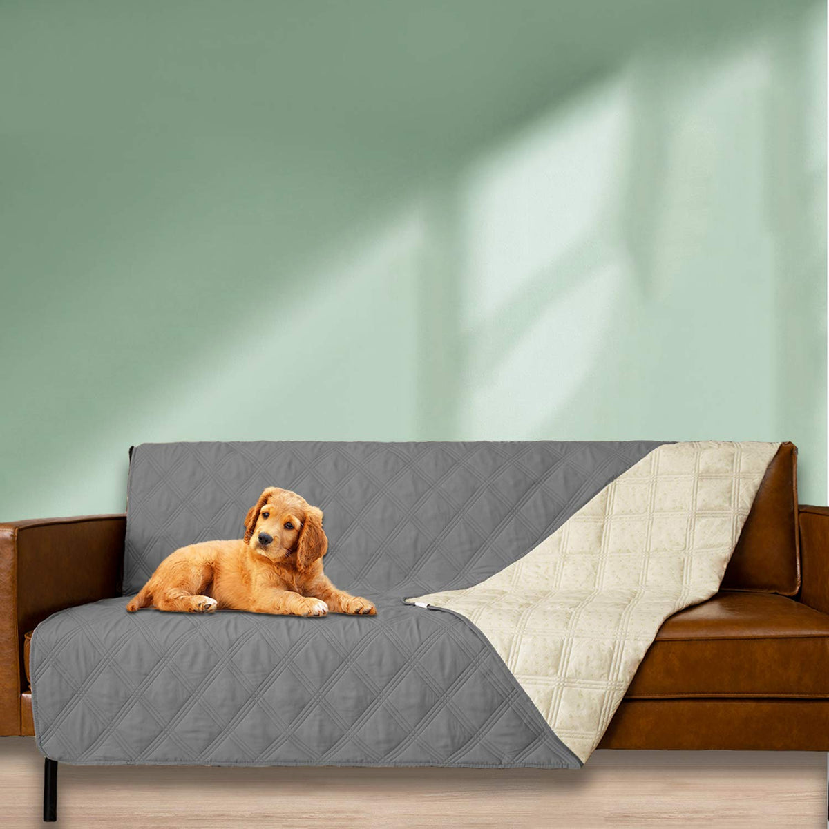 Waterproof Dog Bed Cover Pet Blanket with Anti