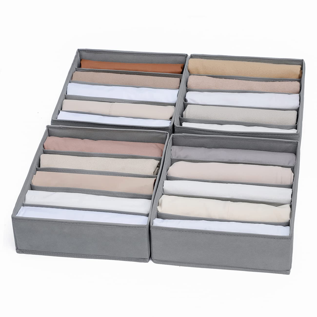 4 Packs Wardrobe Clothes Organizer (4 Count)