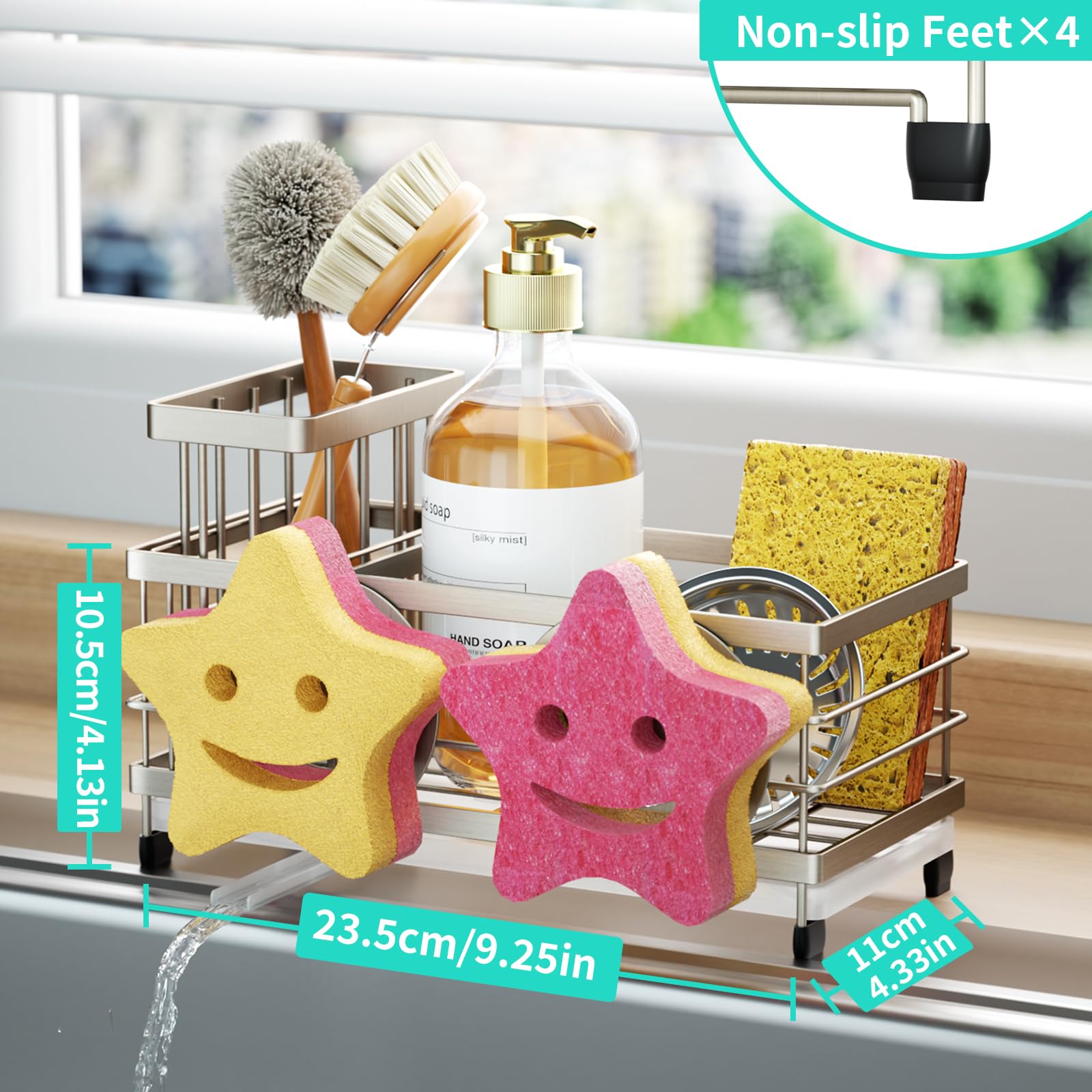 Sink Caddy Sponge Holder