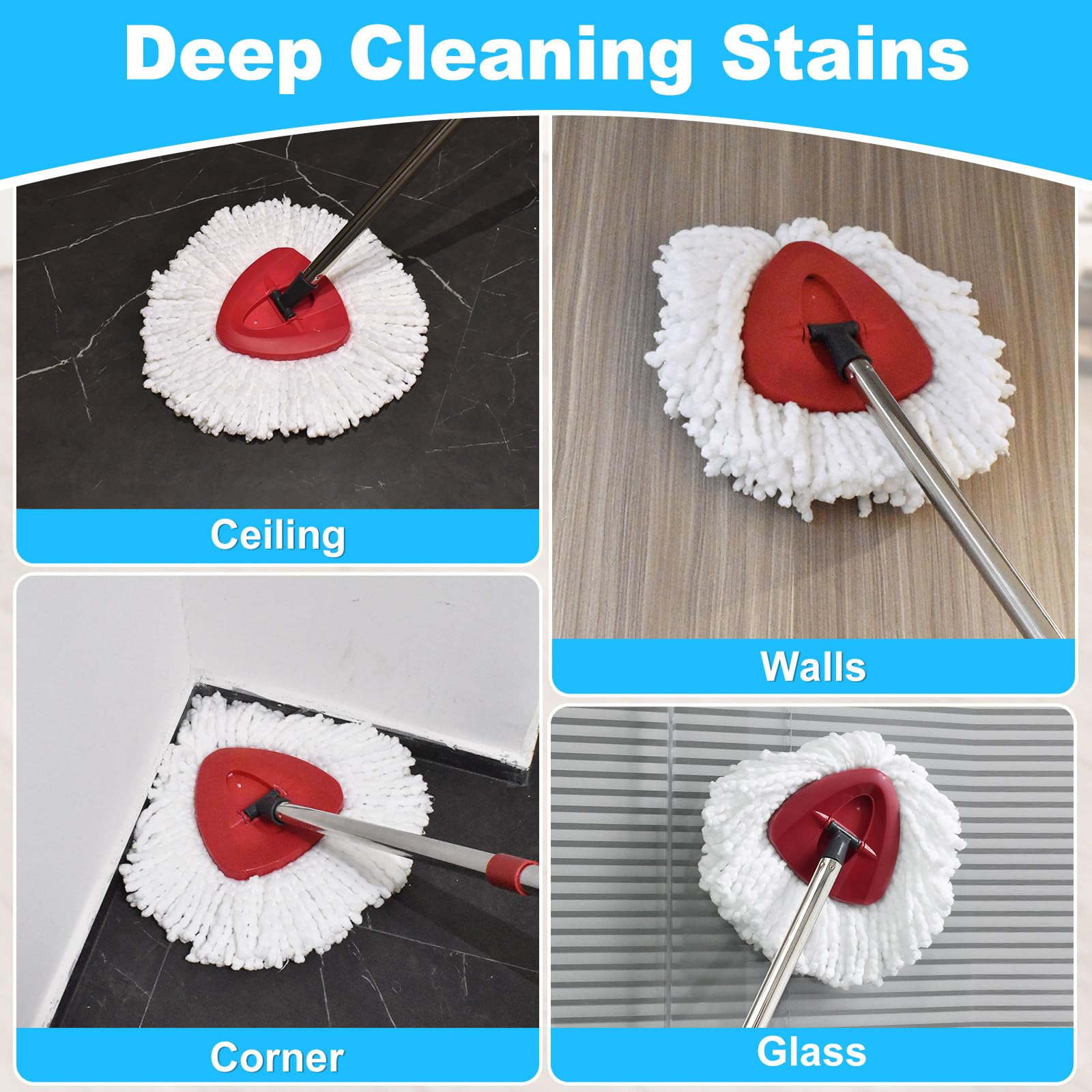 Mop Replacement for Ocedar (7 Count)