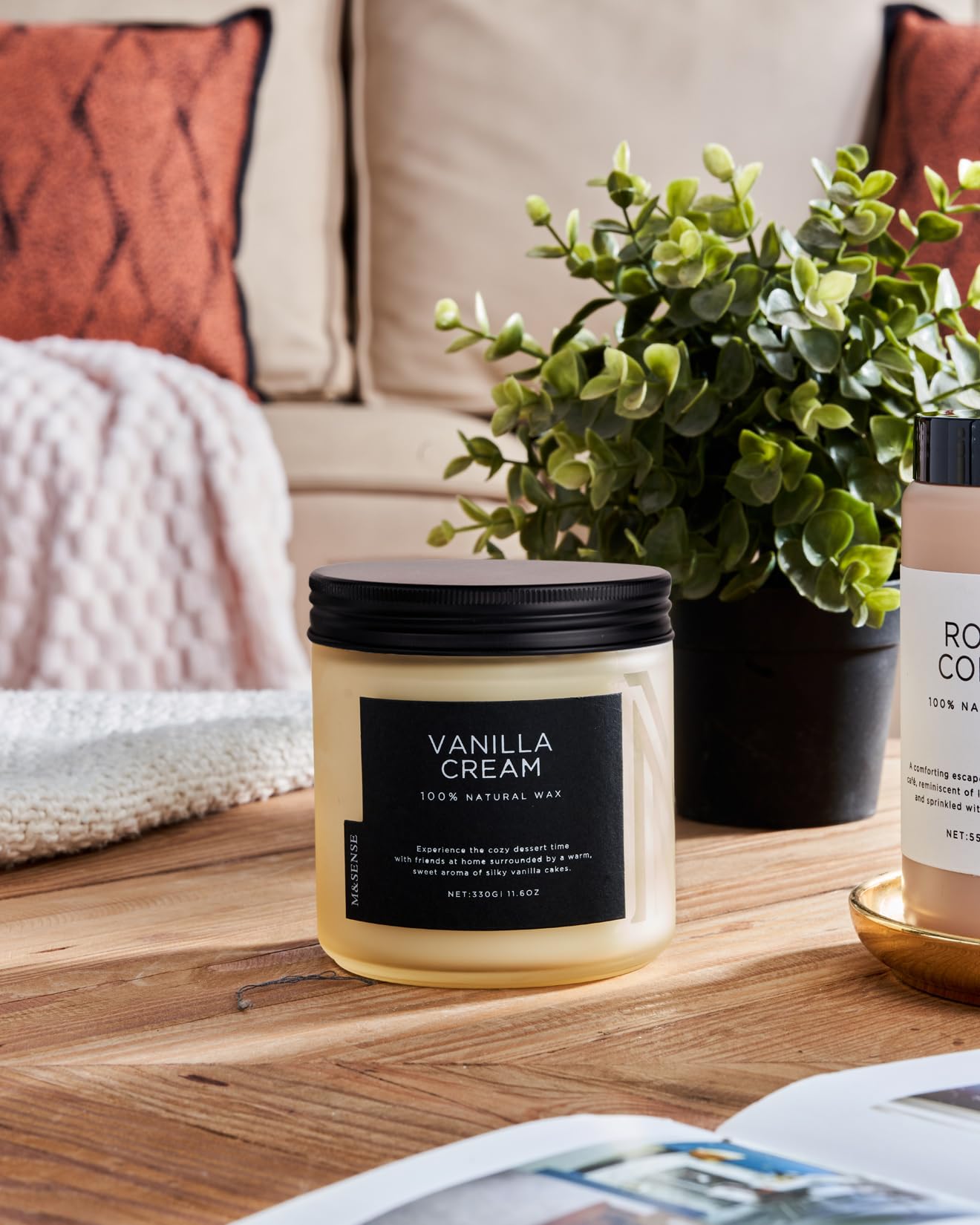 Vanilla Scented Candles for Home (11.6 Ounce)