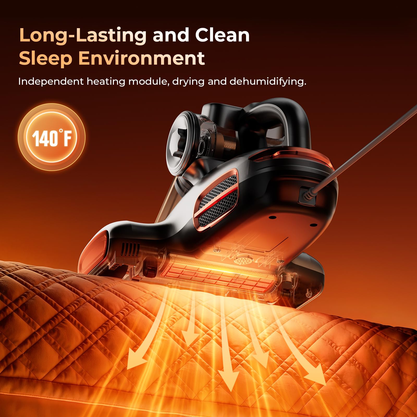 T600 Bed Mattress Vacuum Cleaner with UV