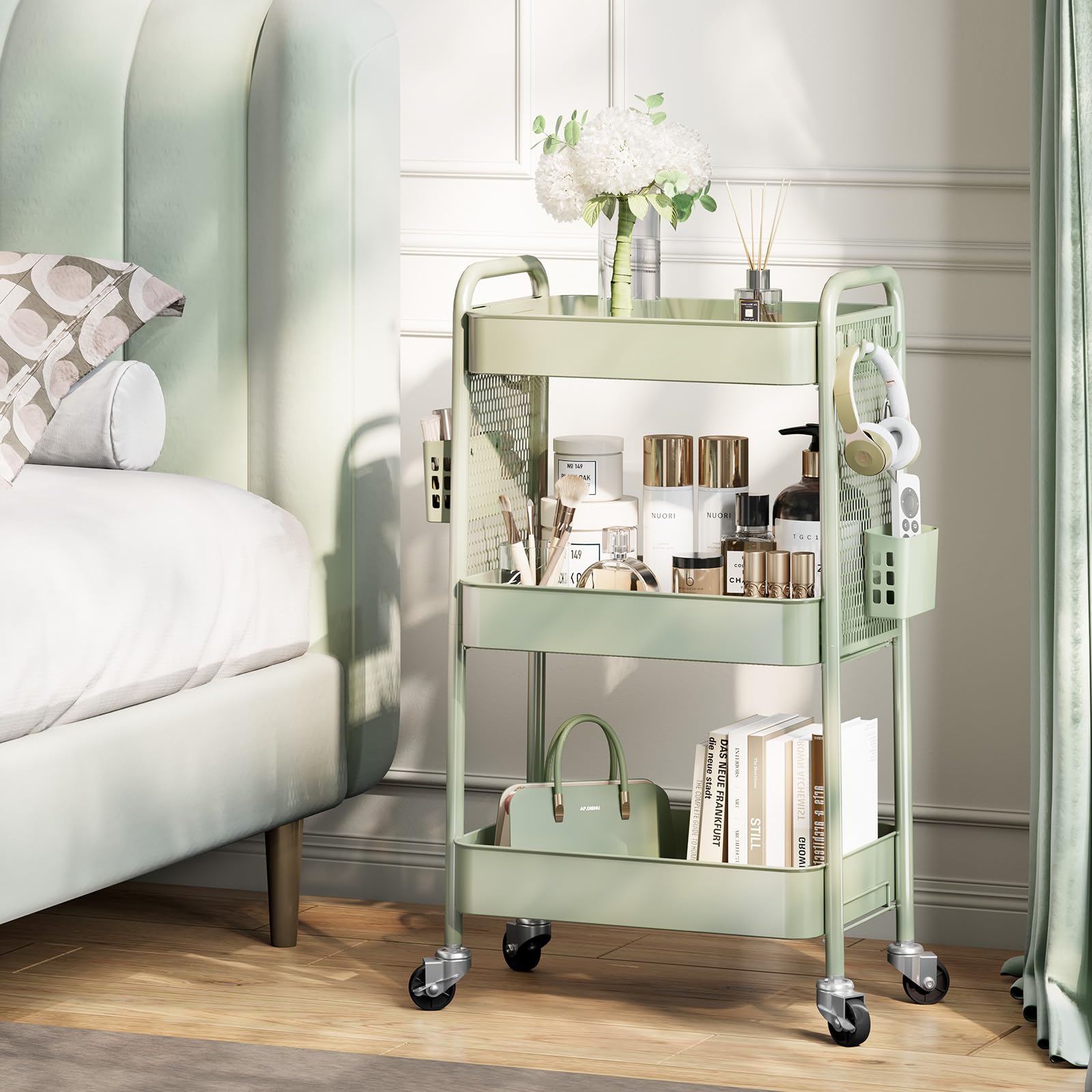 3 Tier Rolling Cart