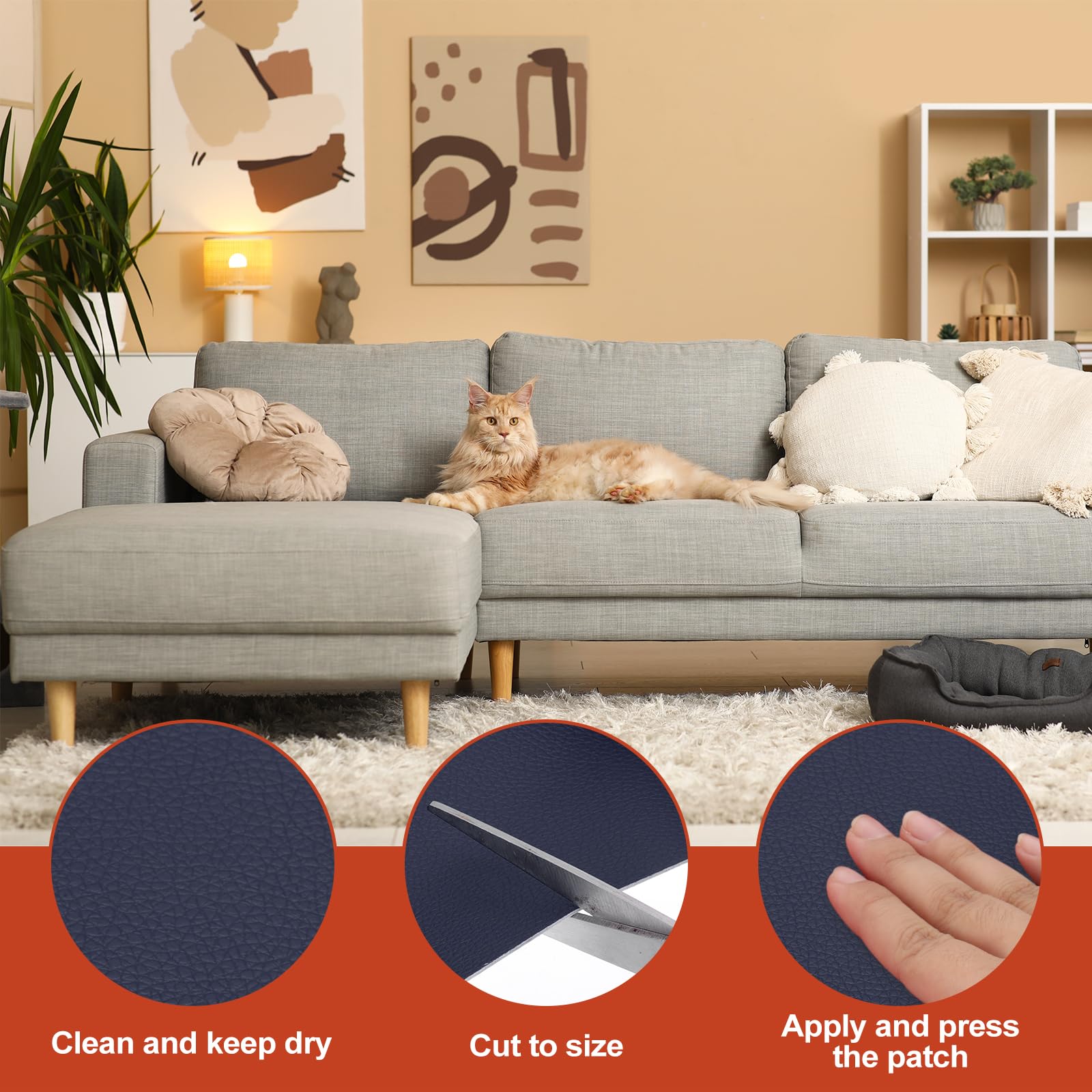 Leather Patches Tape for Furniture