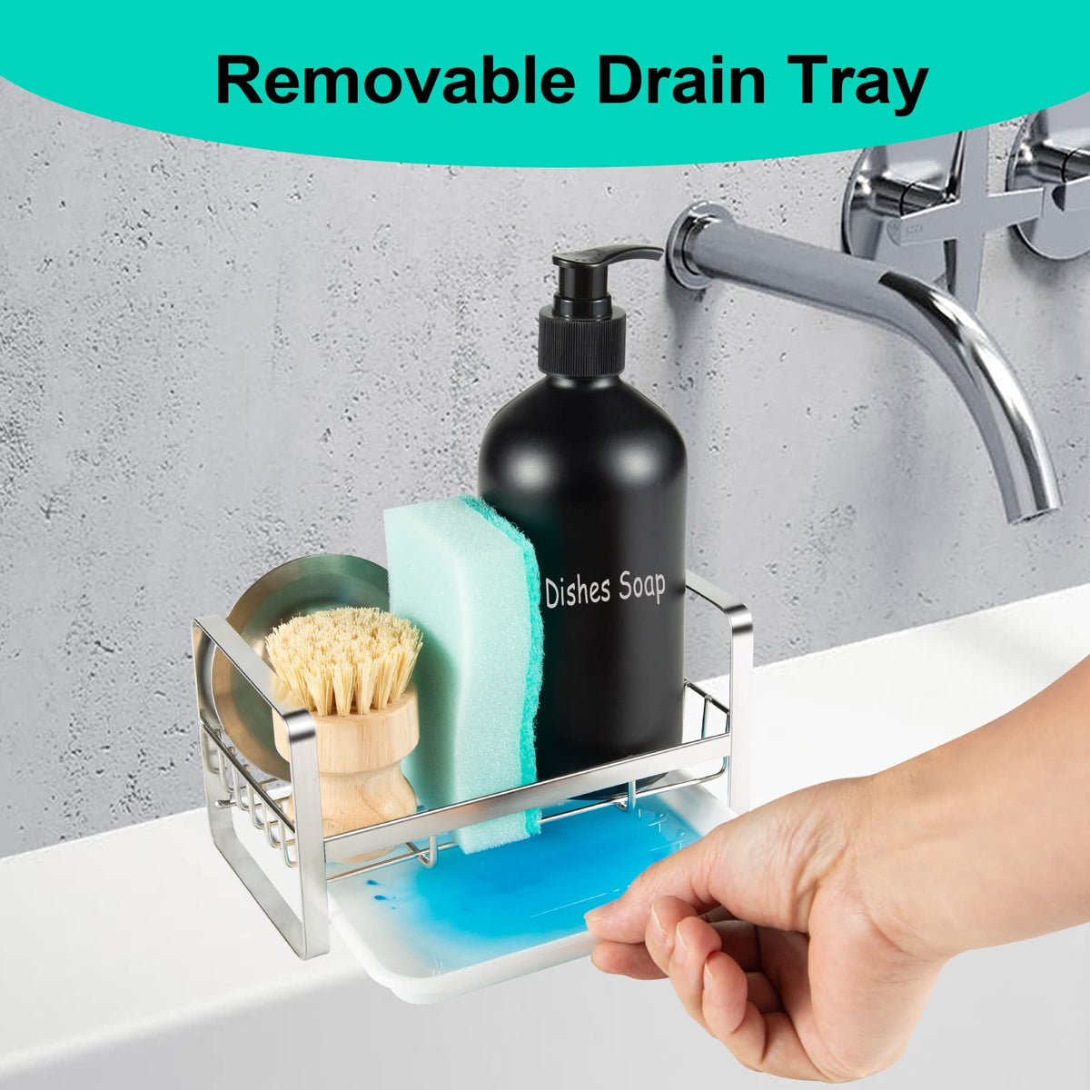 Sponge Holder for Kitchen Sink