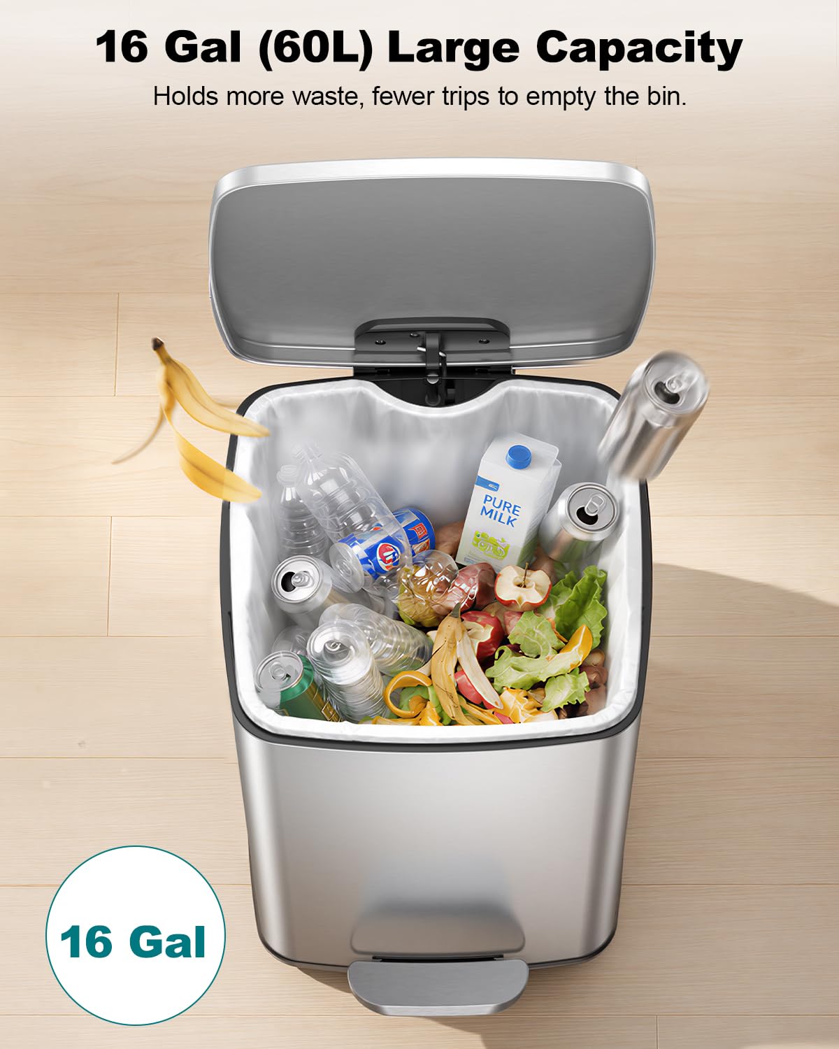 Kitchen Trash Can