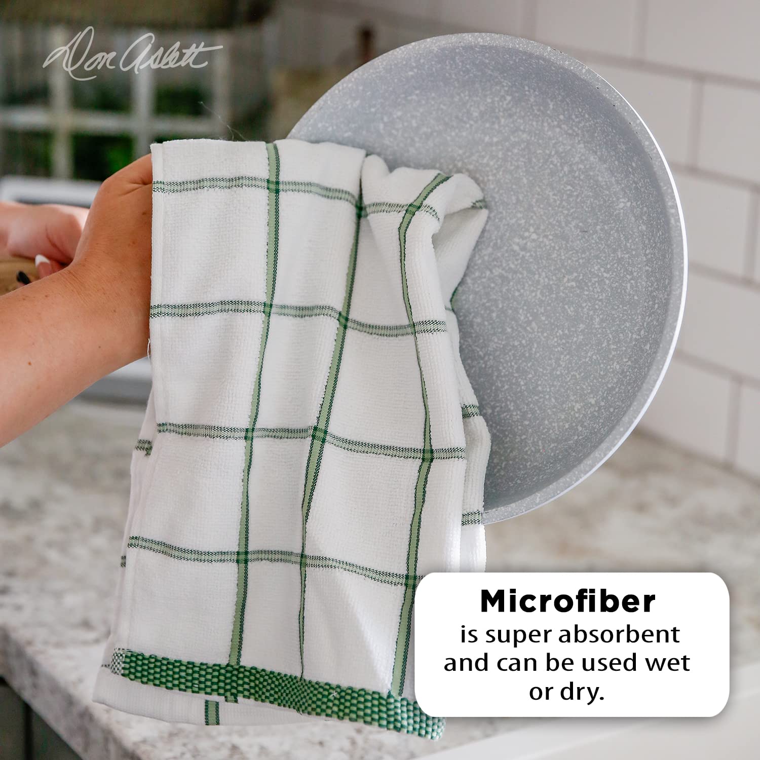 s 12 Piece Microfiber Kitchen Set