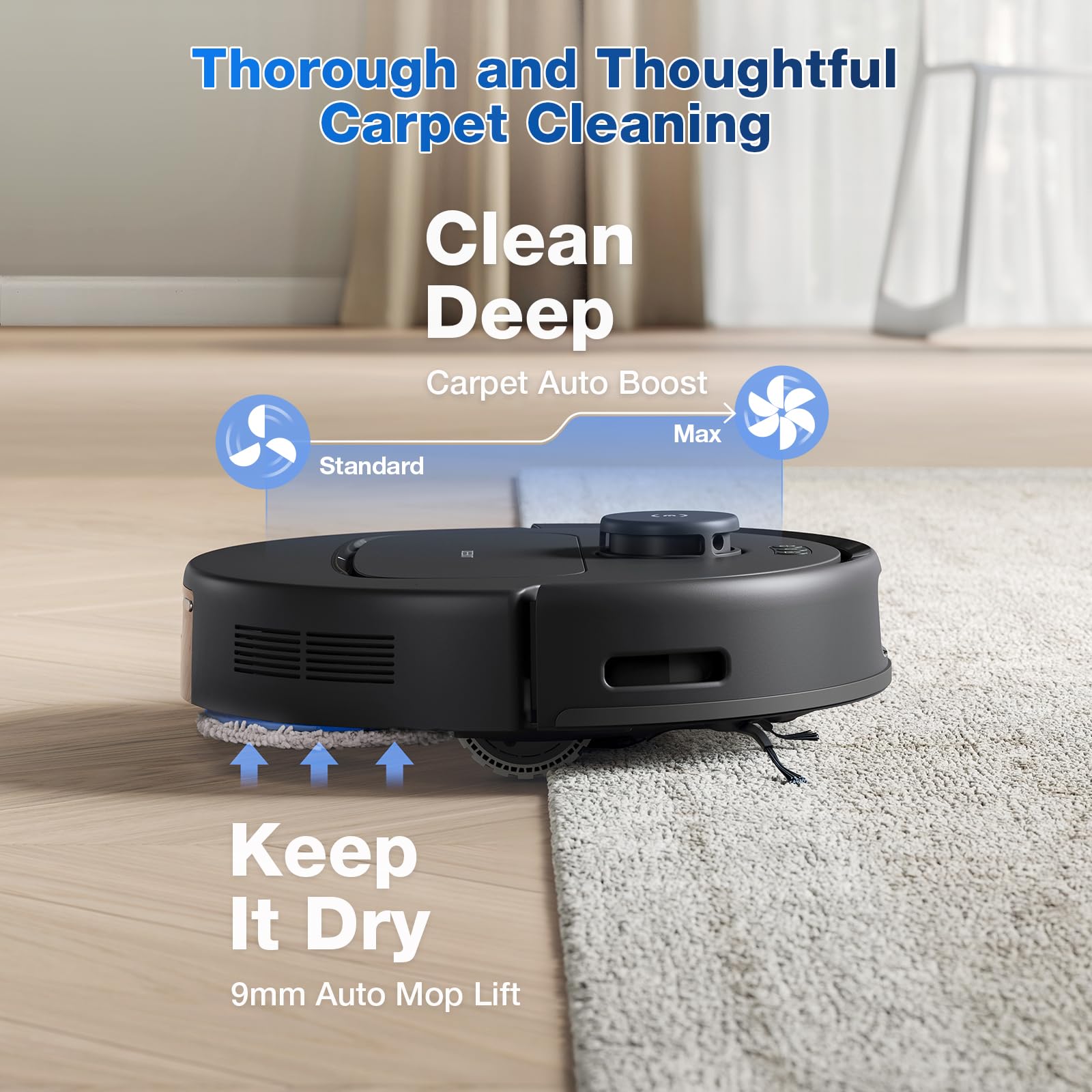 DEEBOT N30 Omni Robot Vacuum and Mop