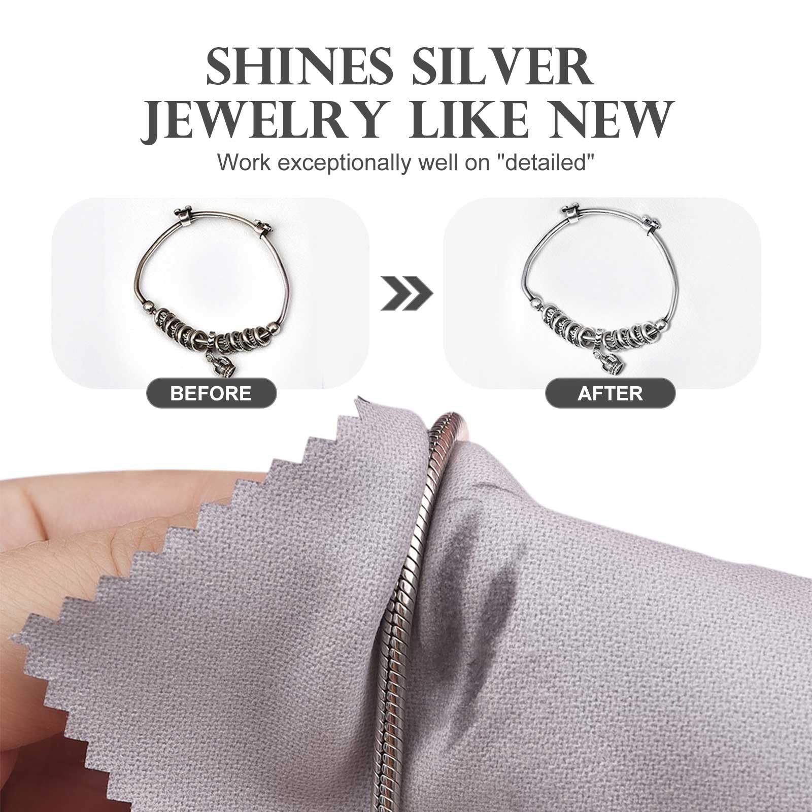 Jewelry Cleaning Cloth (50 Count)