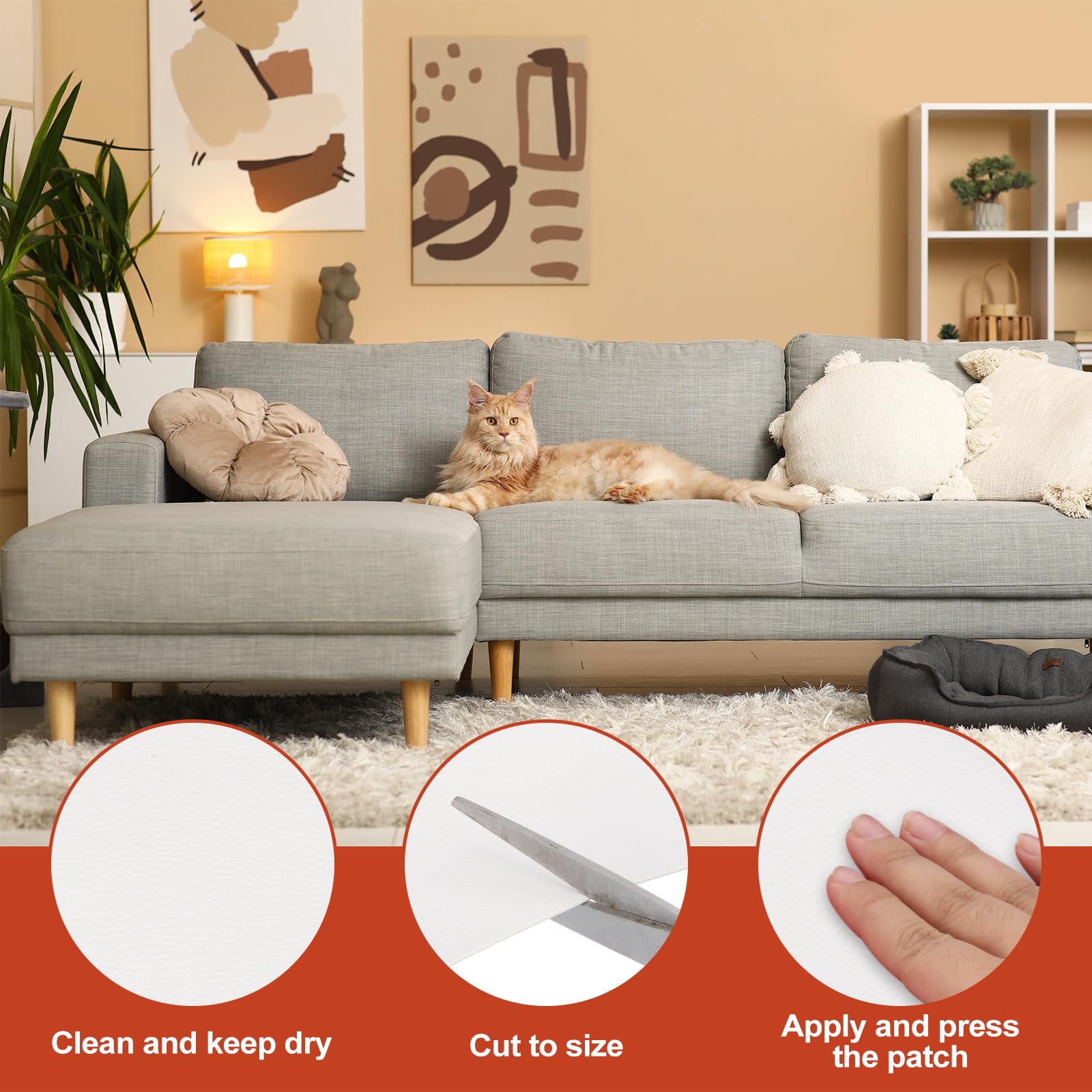 Leather Patches Tape for Furniture