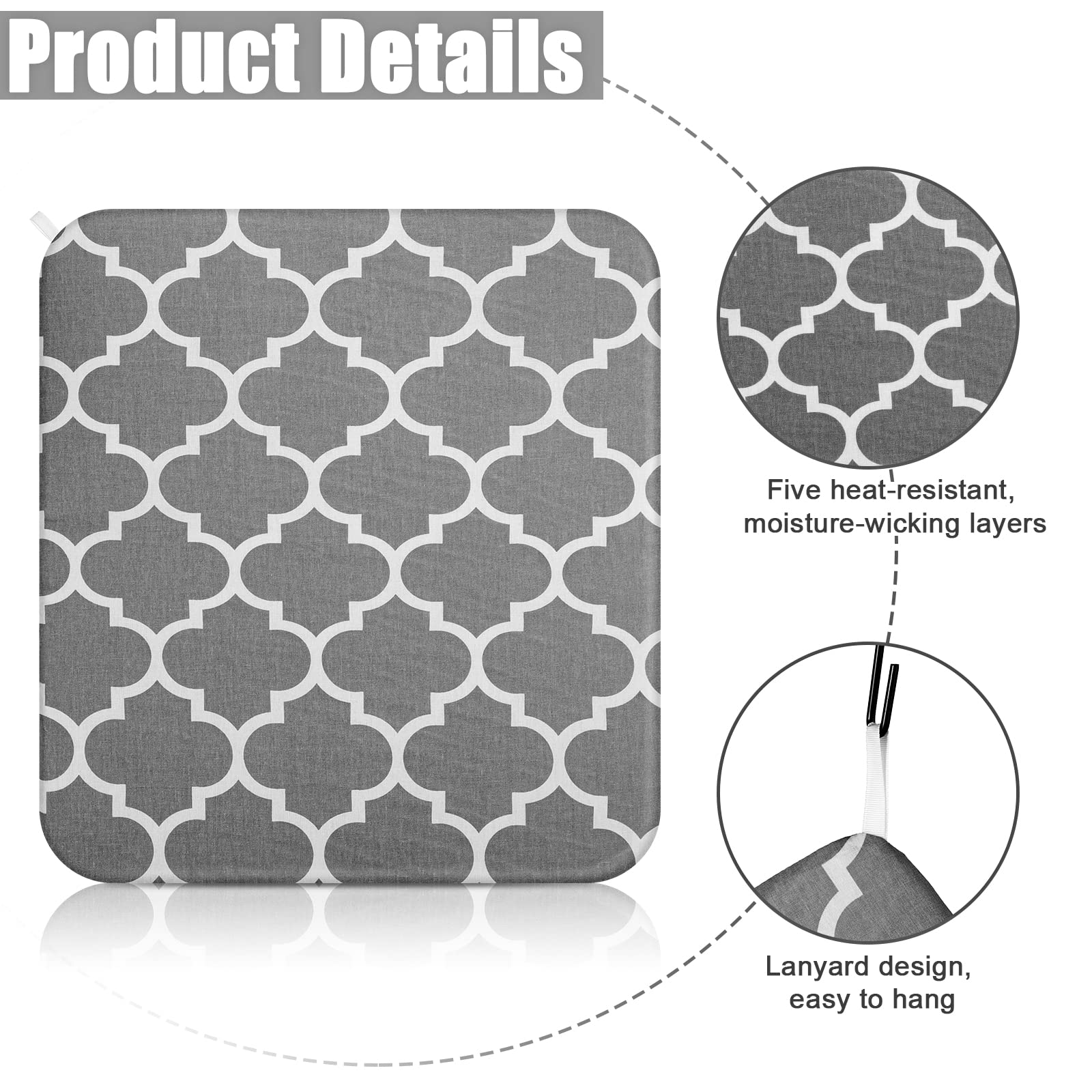3 Pcs Heat Press Mats Compatible with Easypress 2 (3 Count)