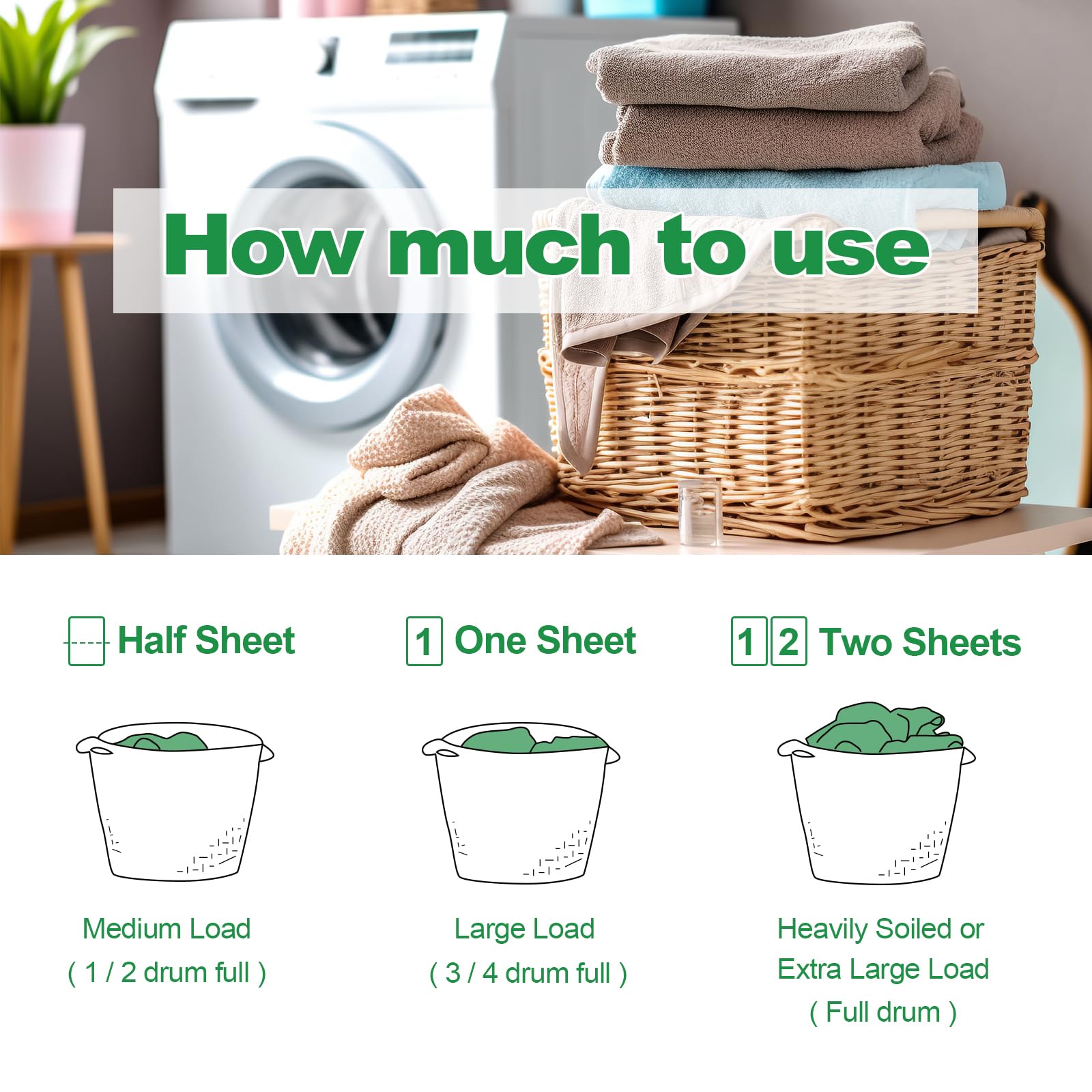 Laundry Detergent Sheet (120 Count)