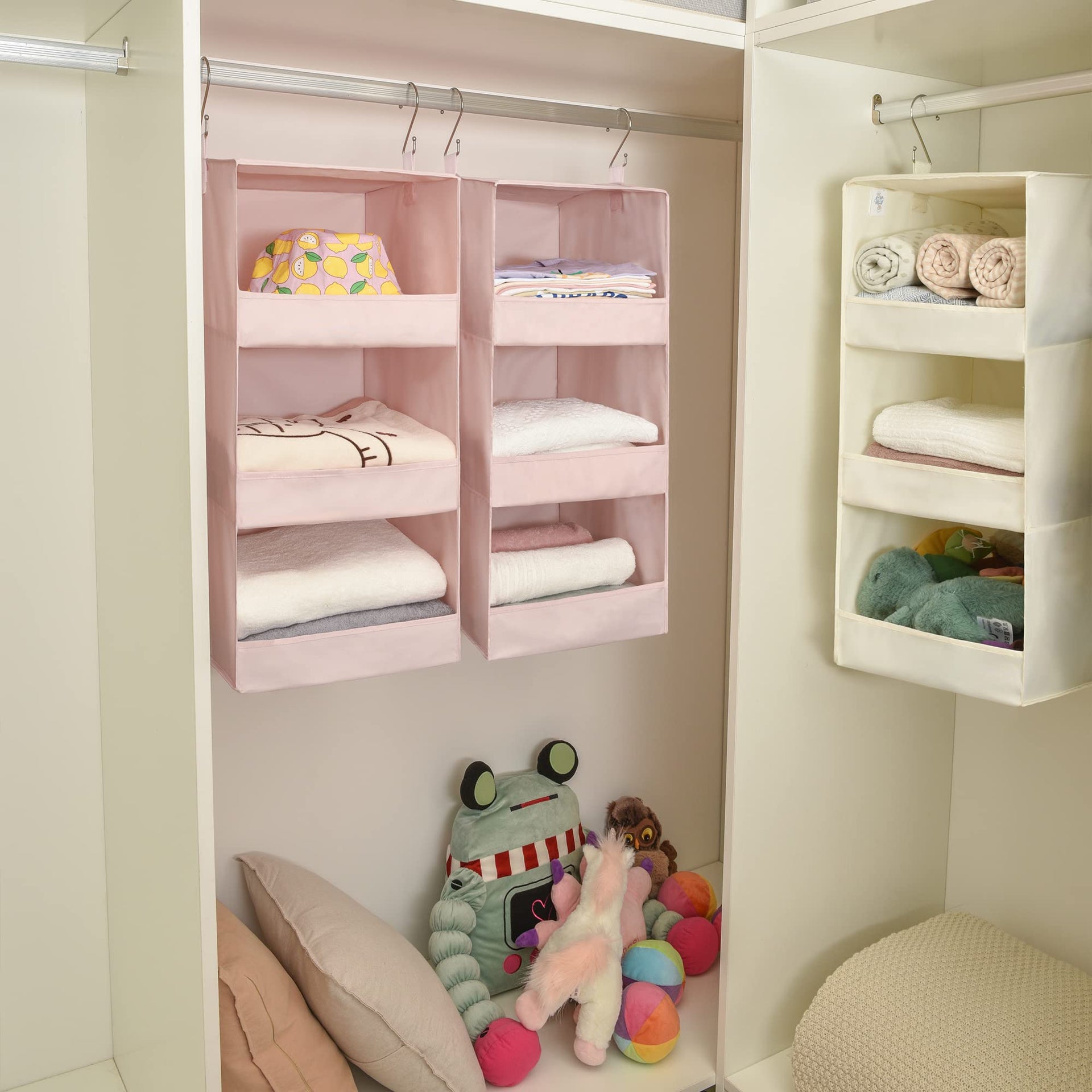 3 Shelf Hanging Closet Organizer (2 Count)