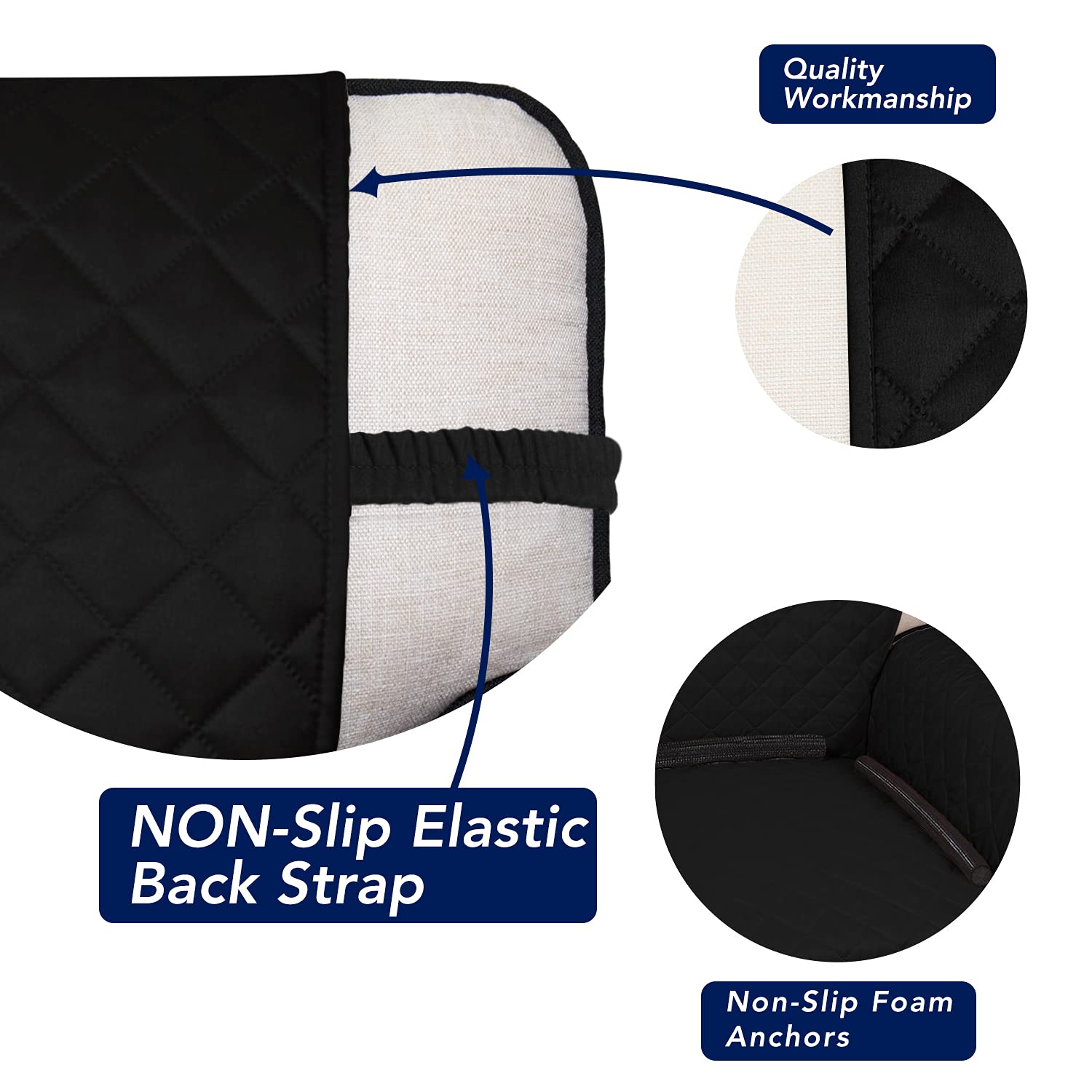 Reversible Quilted Sofa Cover Dog Couch Covers for Sofa