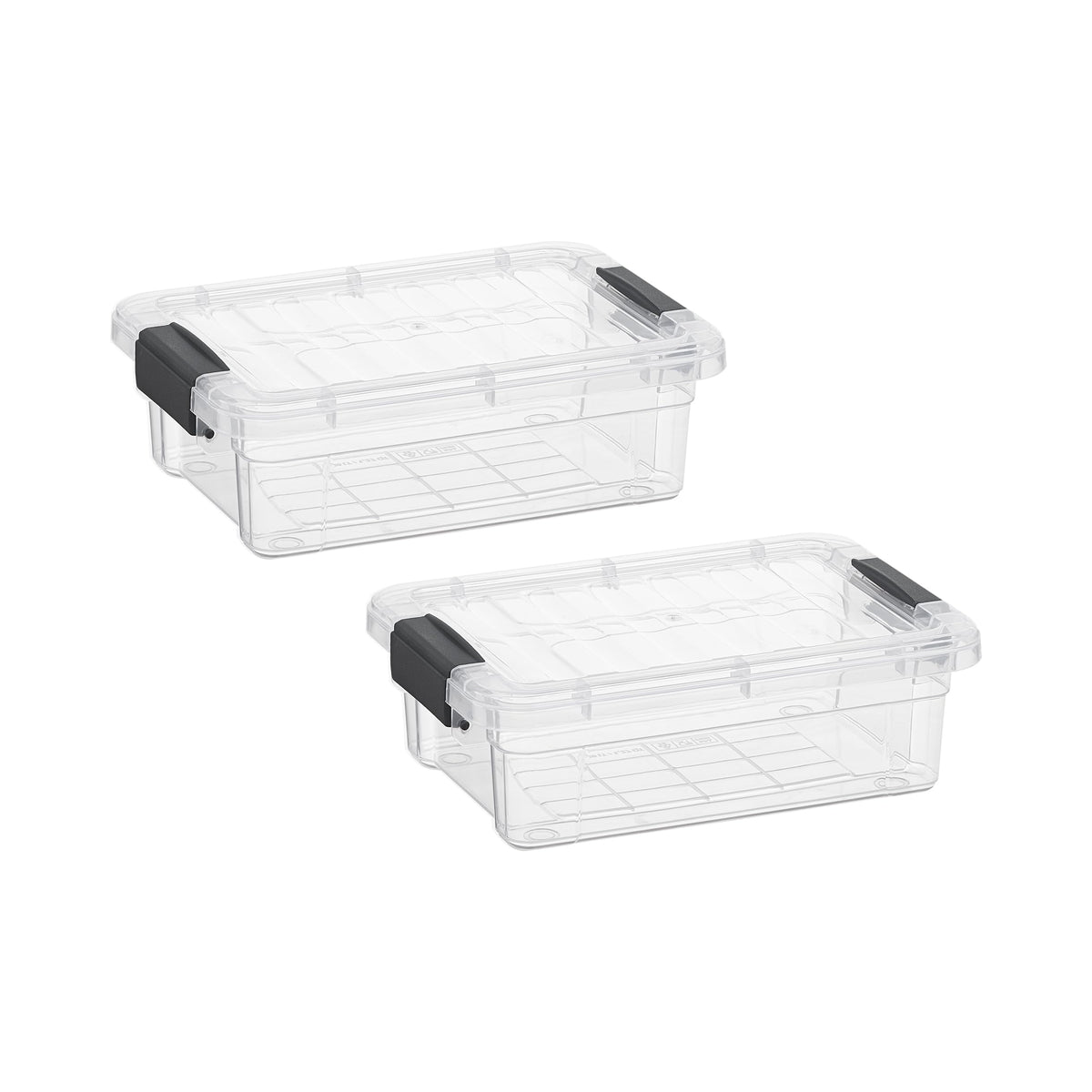 Clear Storage Boxes with Lids
