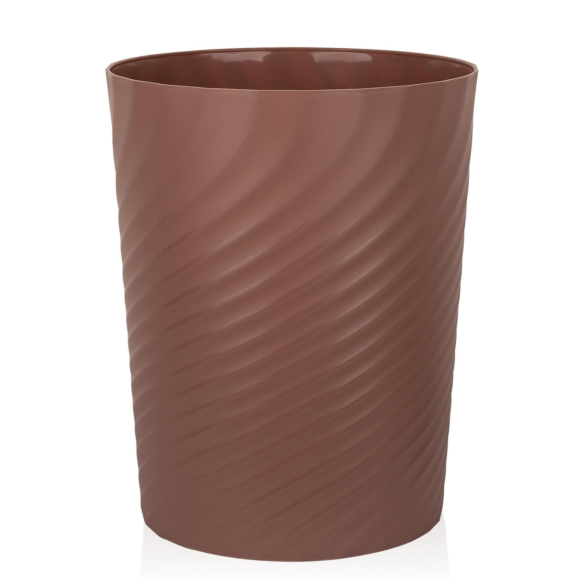 Plastic Small Bathroom Trash Can Wastebasket Garbage Can