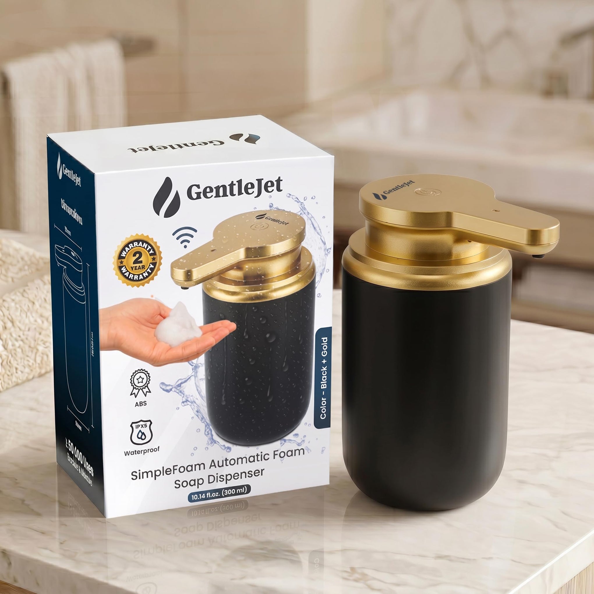 SimpleFoam Automatic Foaming Soap Dispenser Touchless Sensor