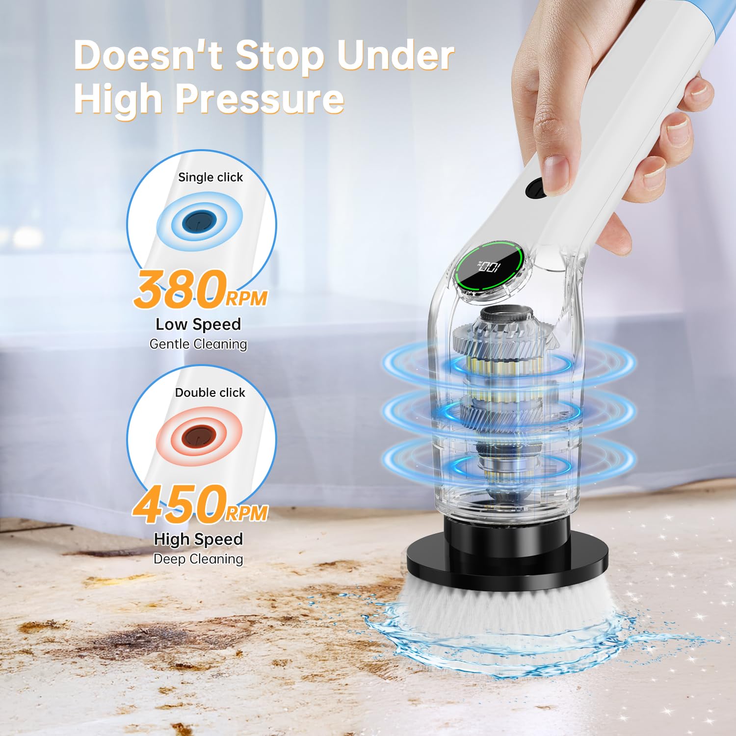 Electric Spin Scrubber
