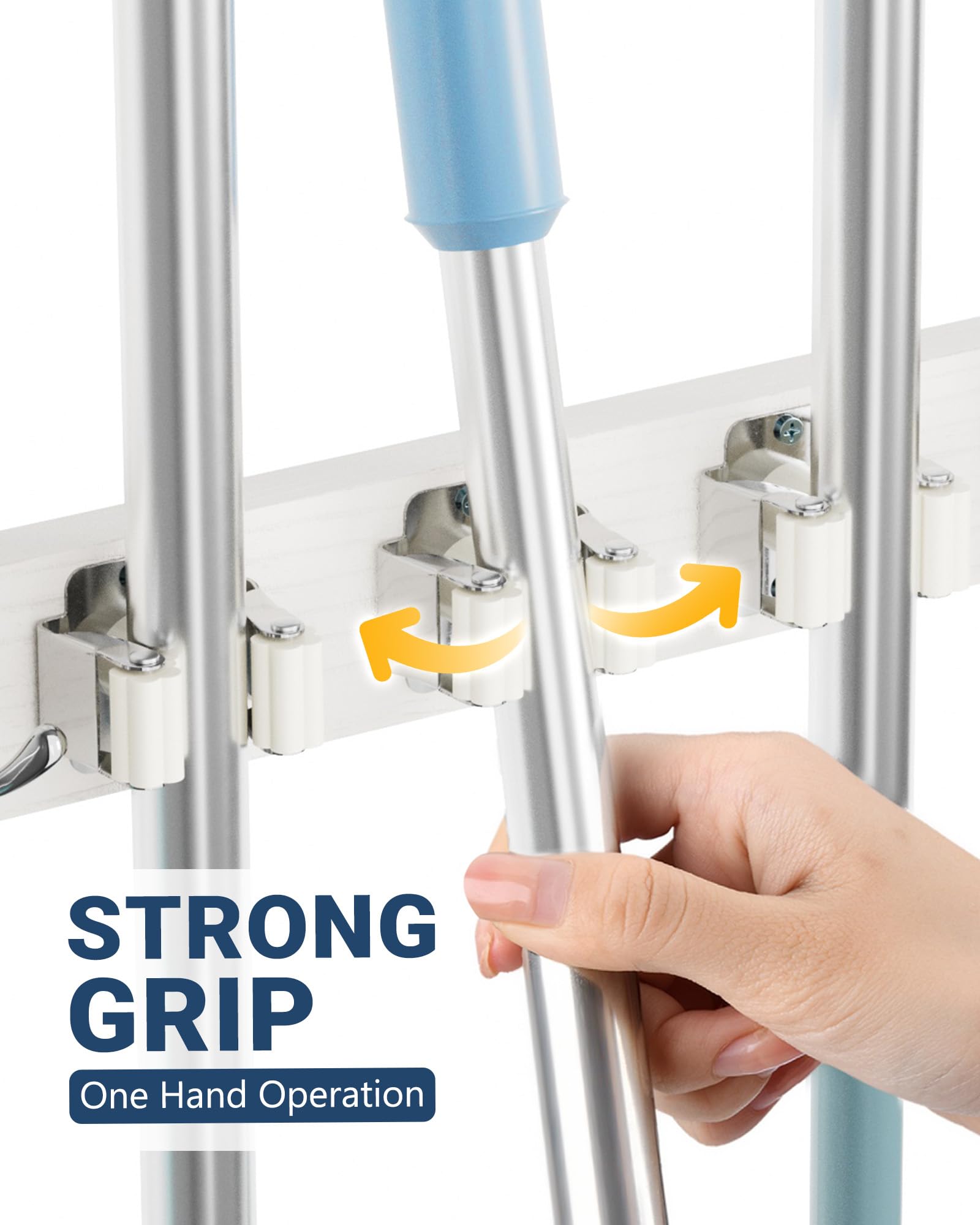 Broom Holder Door Mount