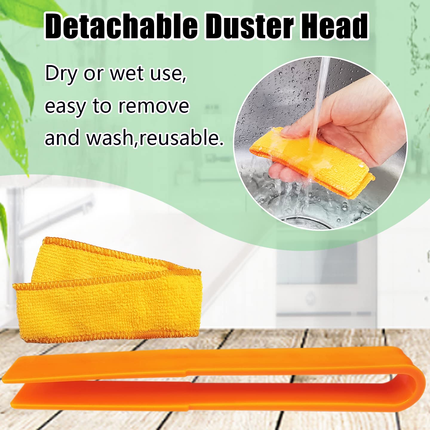 4 Pack Microfiber Blinds Duster