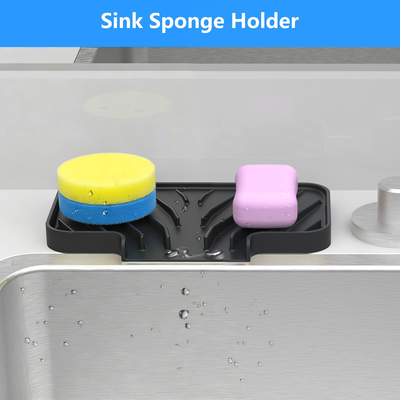 Sponge Holder for Kitchen Sink