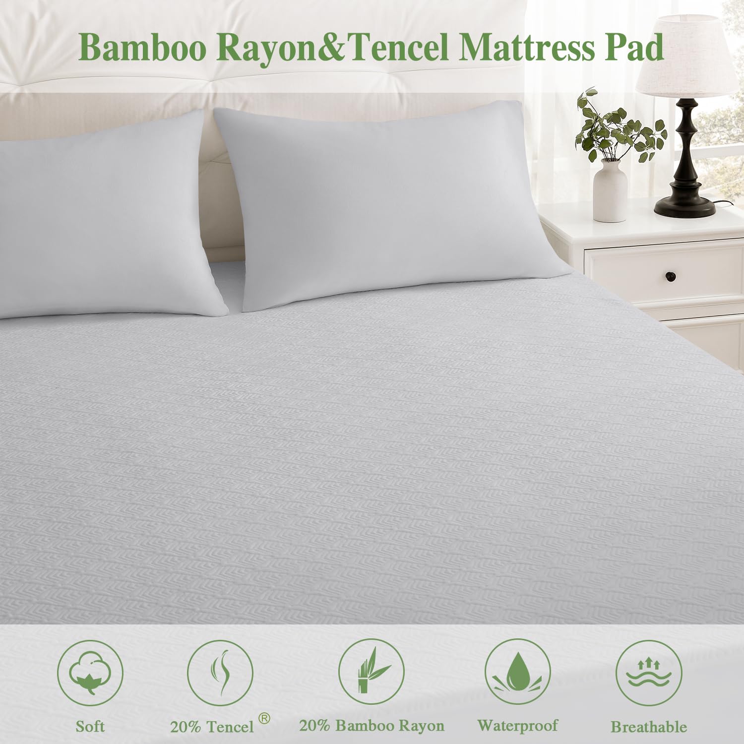 Queen Mattress Protector Waterproof