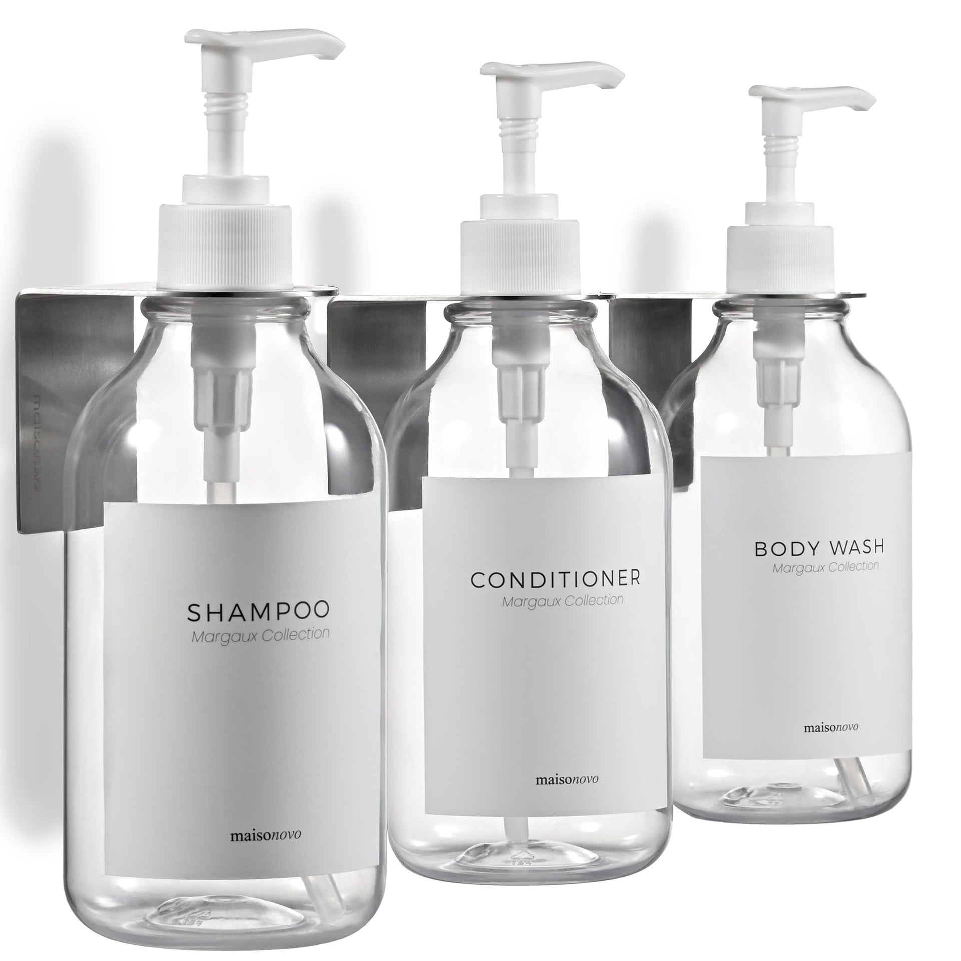 Shampoo and Conditioner Dispenser (3 Count)