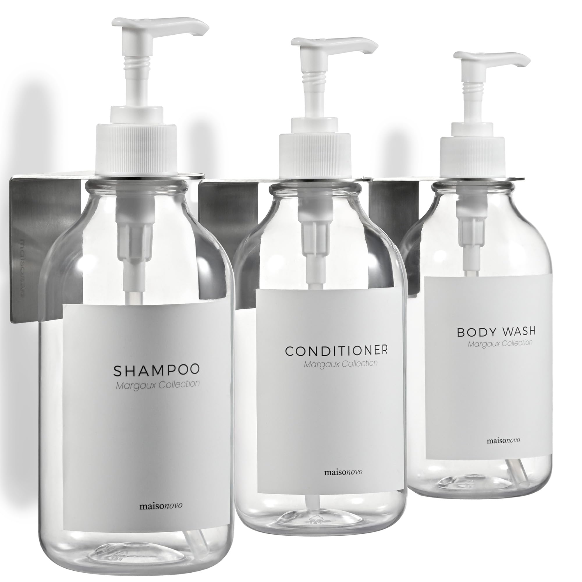 Shampoo and Conditioner Dispenser (3 Count)