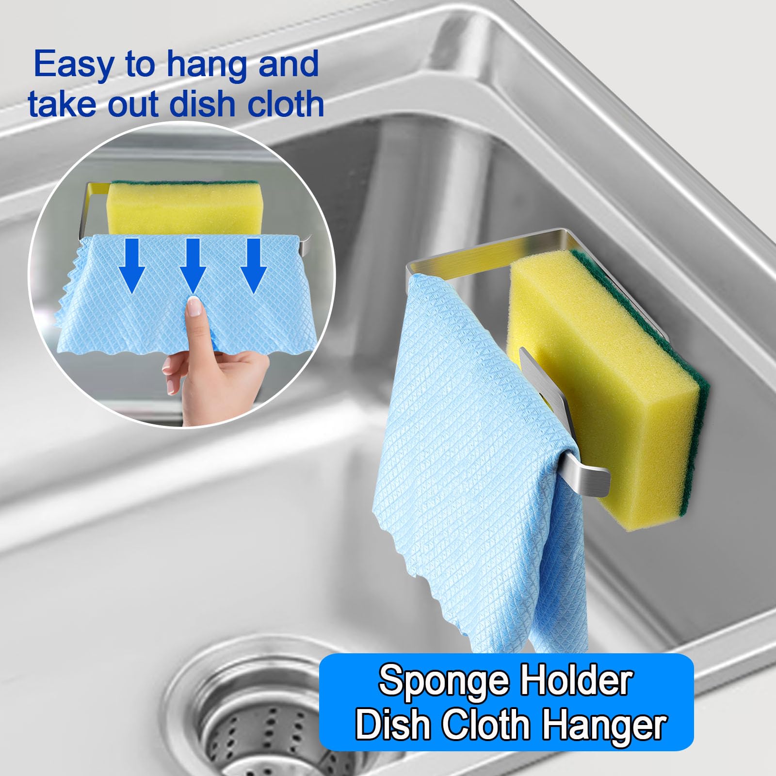 Sponge Holder for Kitchen Sink