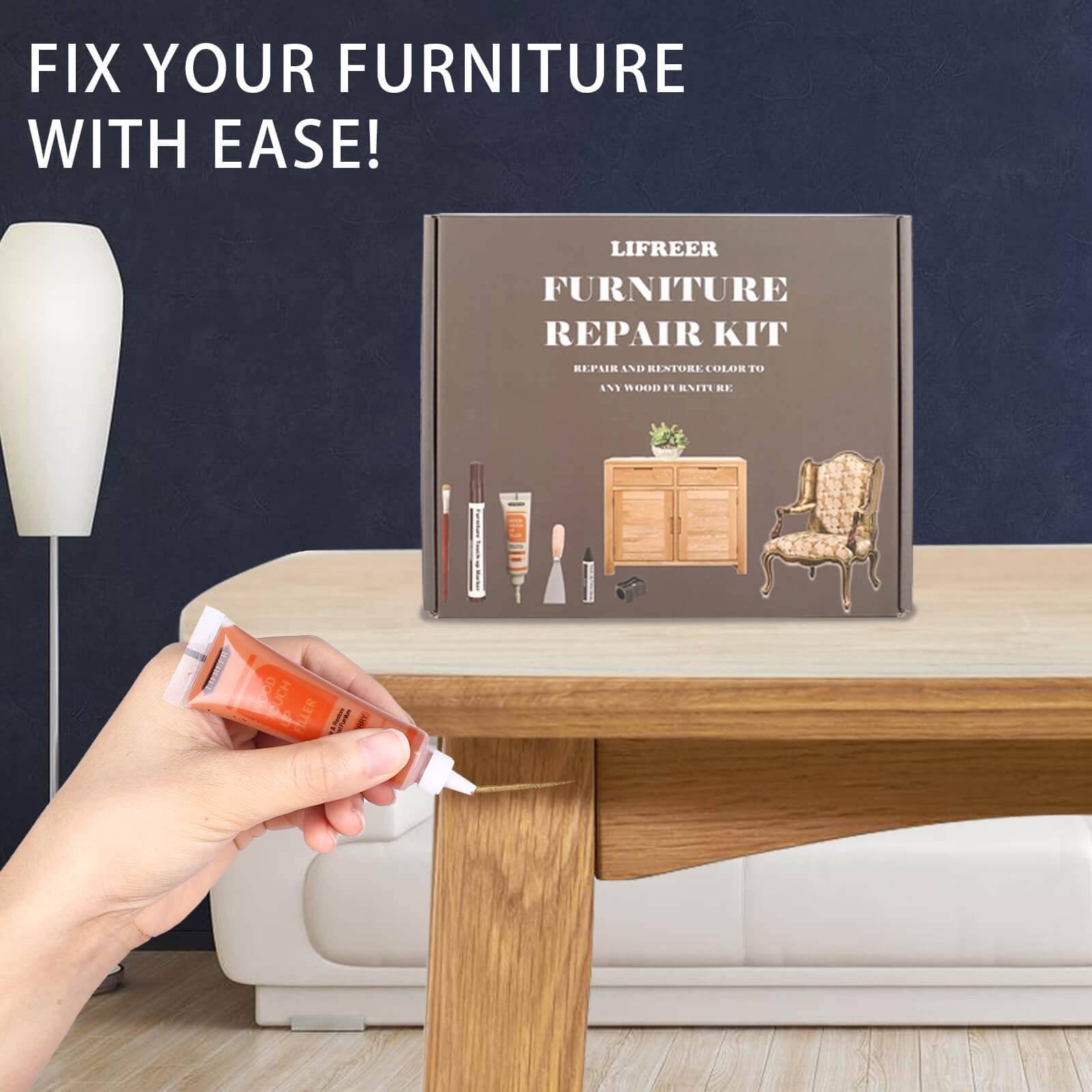 Wood Furniture Repair Kit (40 Count)