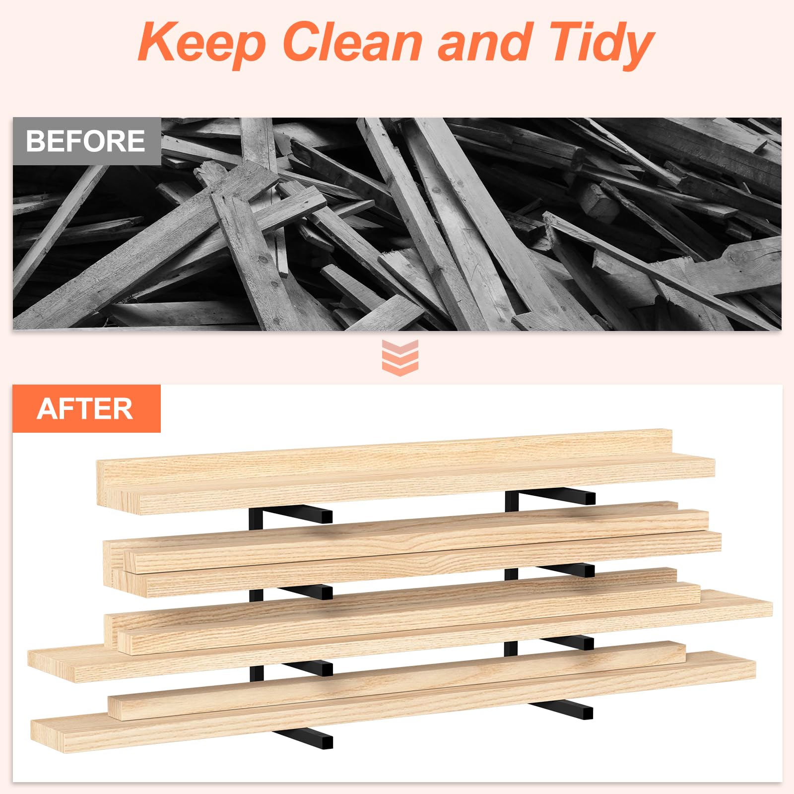 Wood Organizer and Lumber Storage