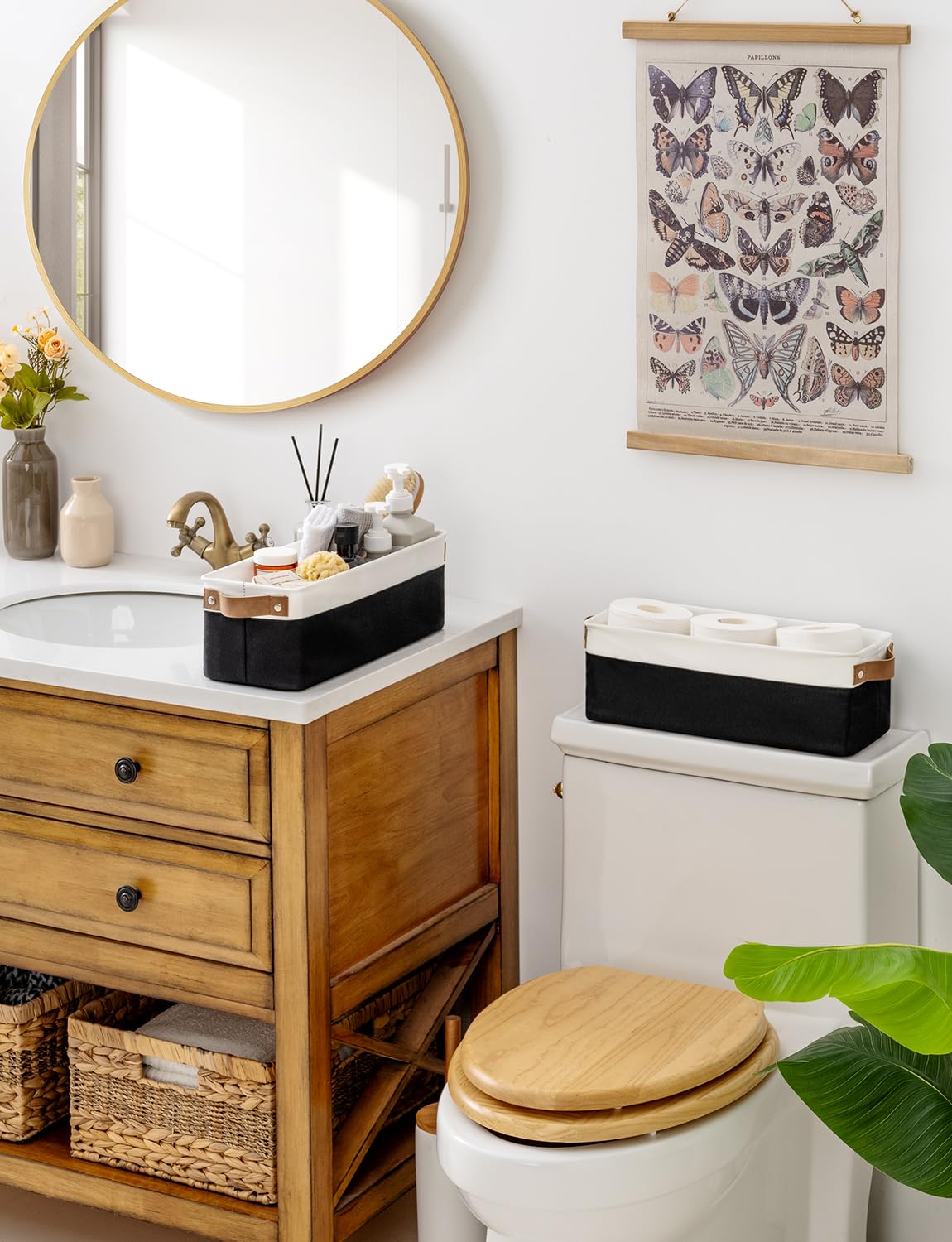 Narrow Storage Bins (2 Count)