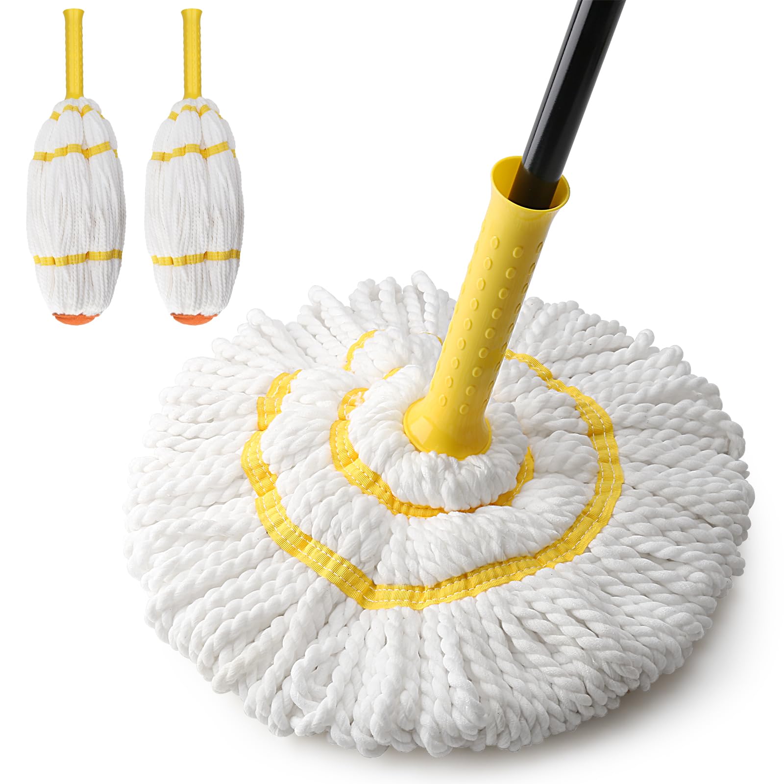 Self Wringing Twist Mop with 1 Extra Refill