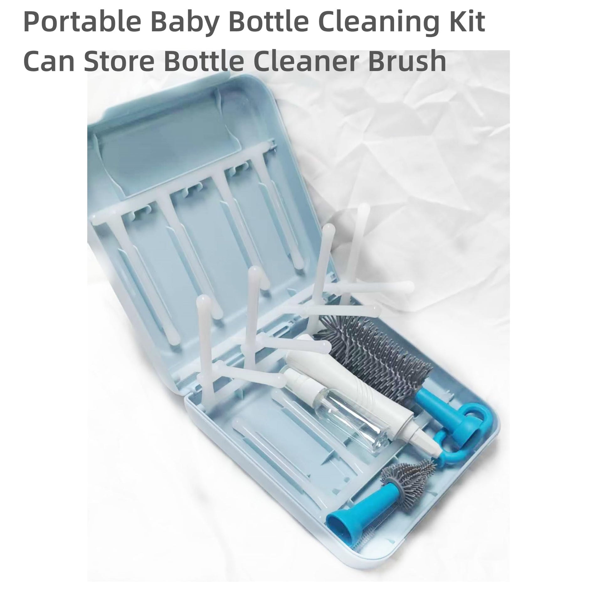 Travel Bottle Drying Rack Space Saving