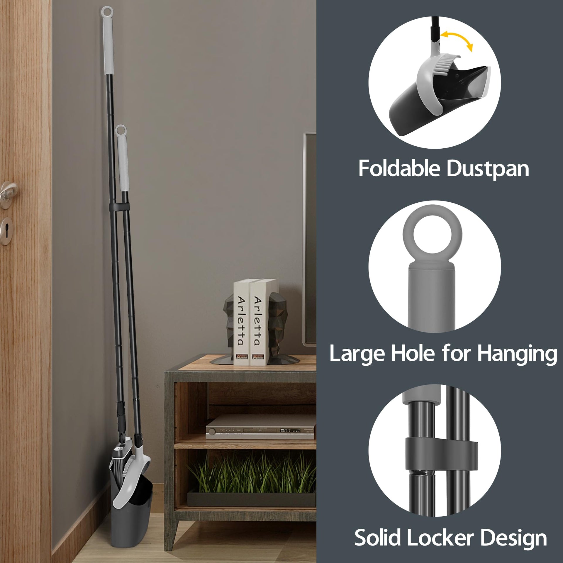 Broom and Dust Pan