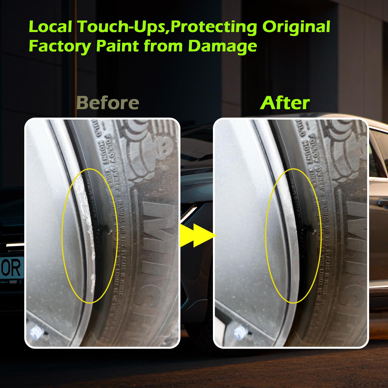 Silver Rim Touch Up Paint