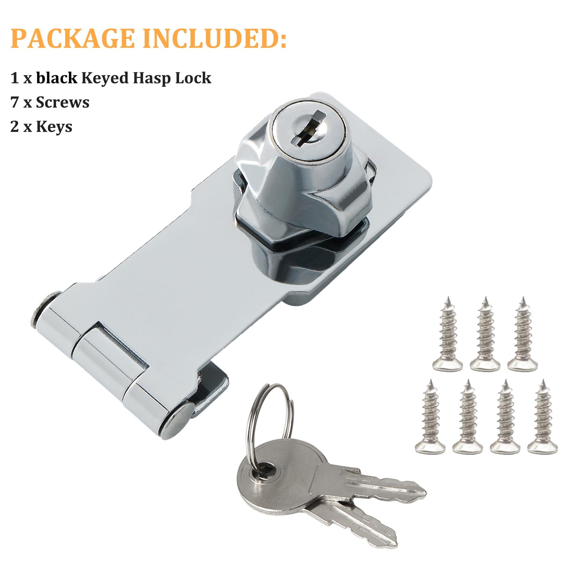 Keyed Hasp Latch