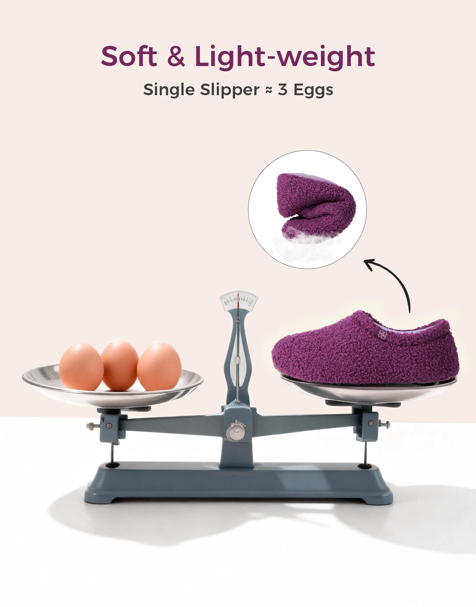 Women's Fuzzy Curly Fur Loafer Slippers