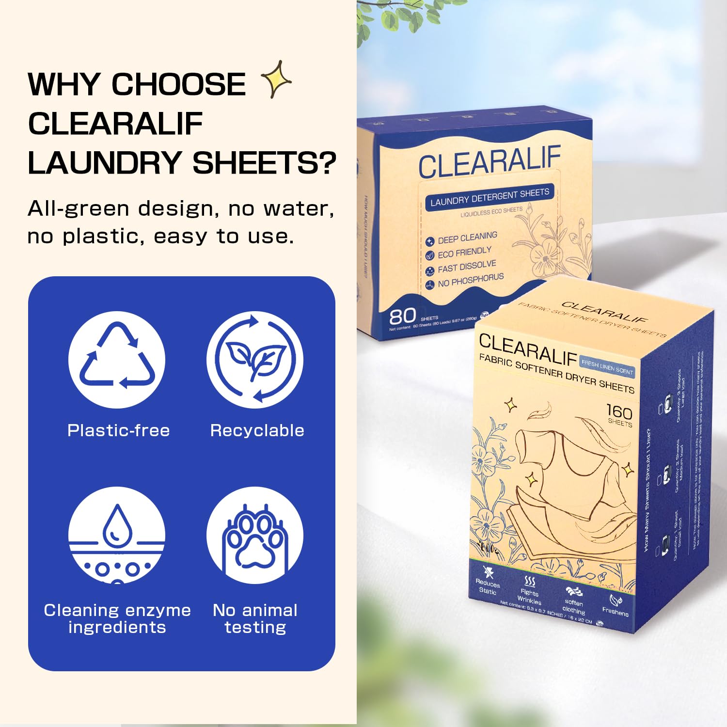 All in One Laundry Detergent Sheets Kit (320 Count)