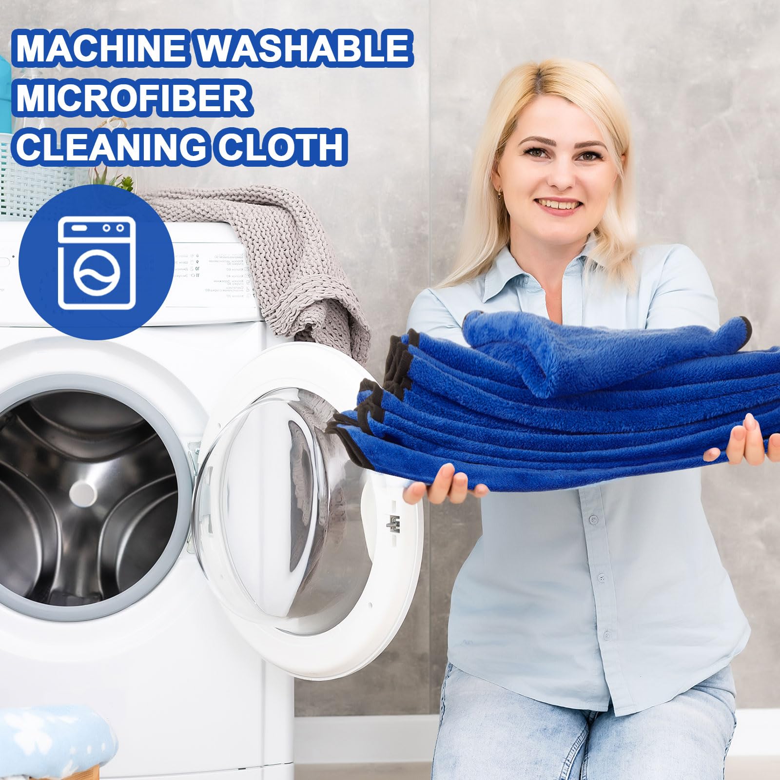 50 Pcs Microfiber Towels (50 Count)