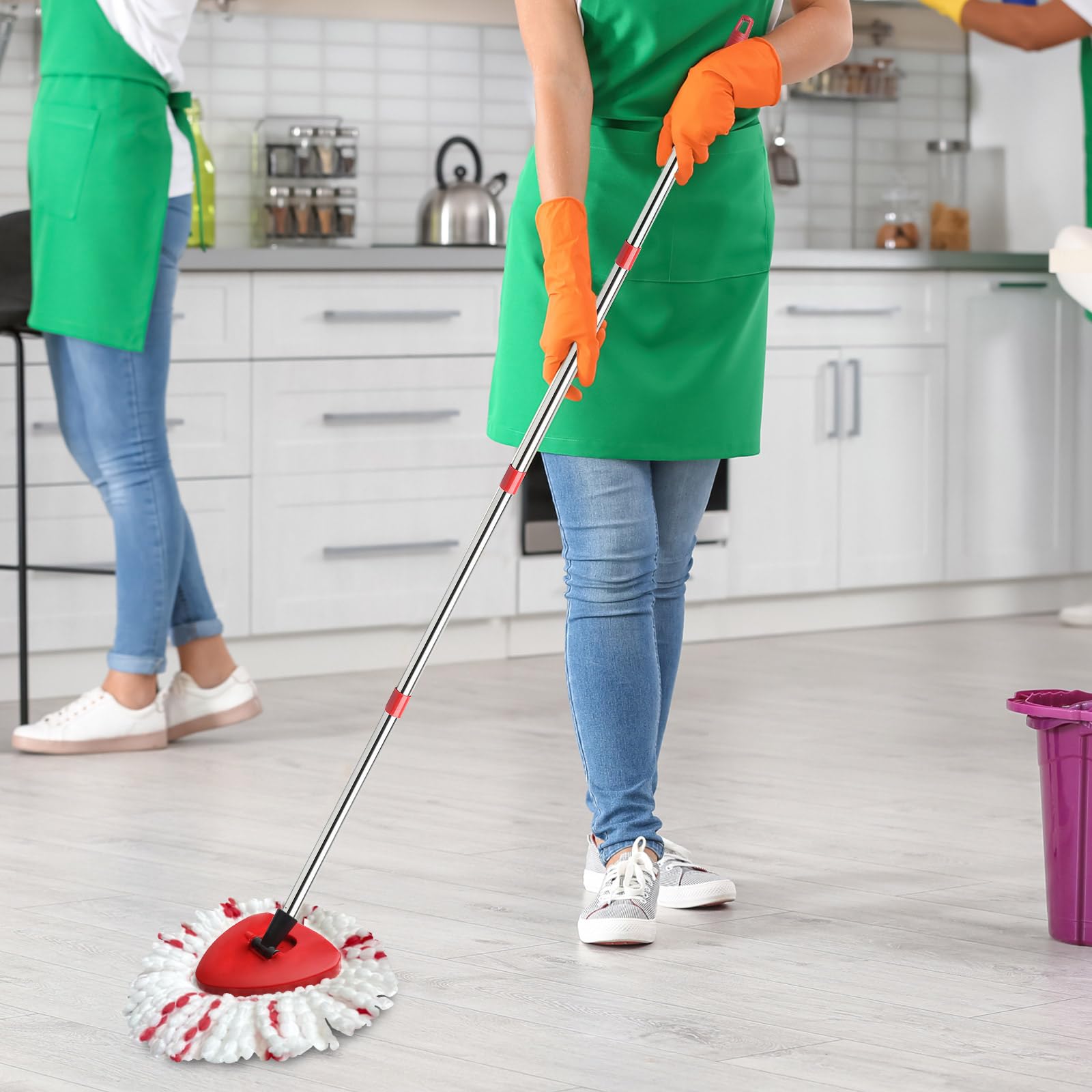 Spin Mop Replacement Head (4 Count)