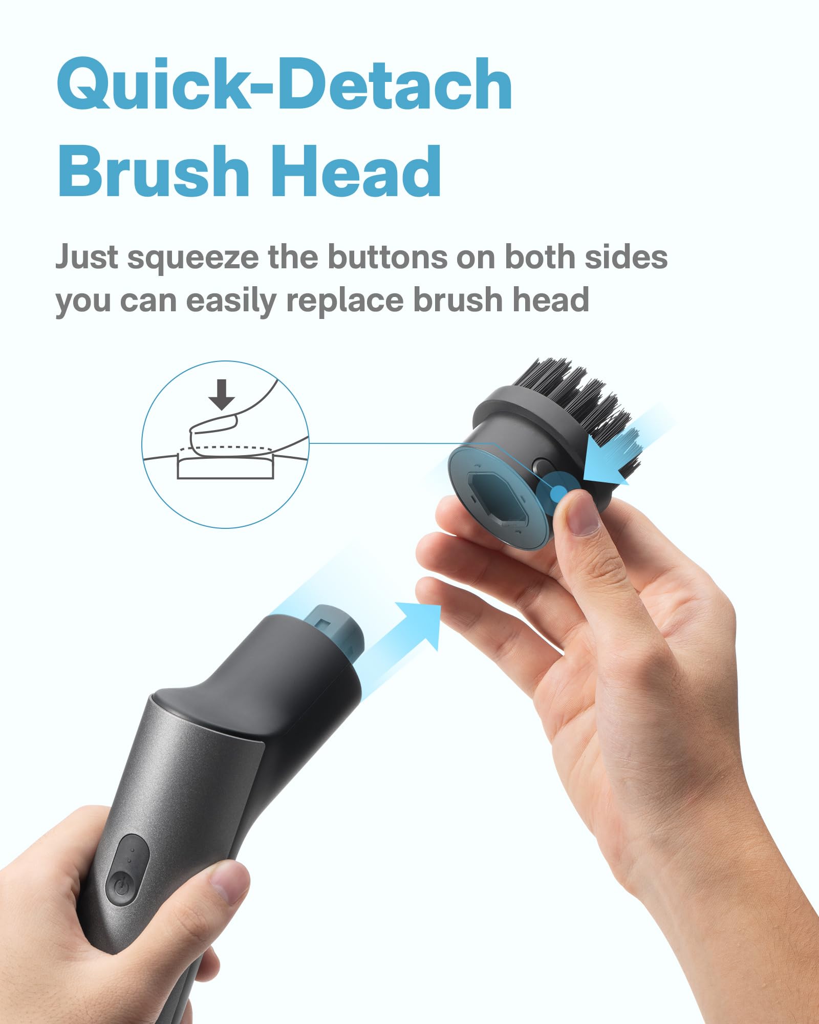 Cordless Electric Spin Scrubber