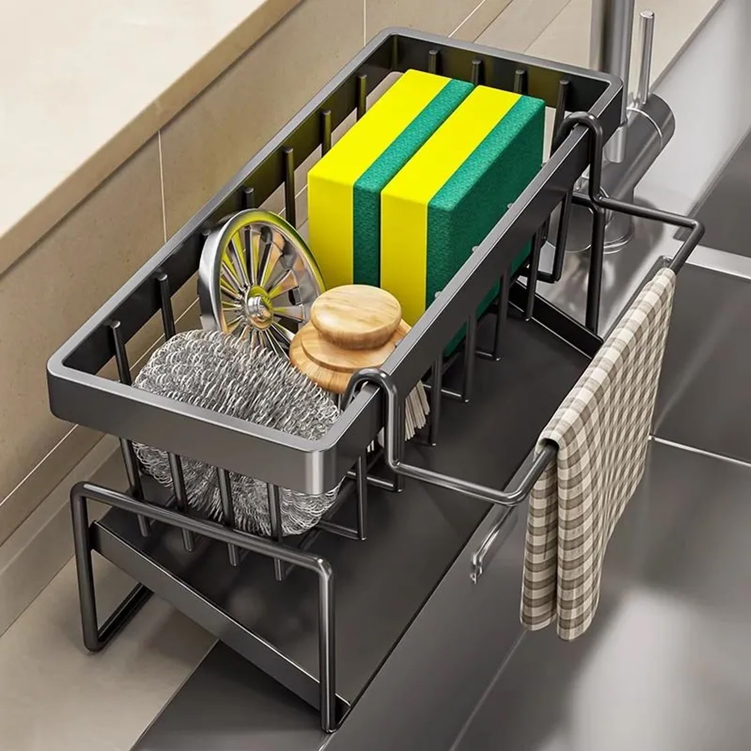 Sponge Holder for Kitchen Sink