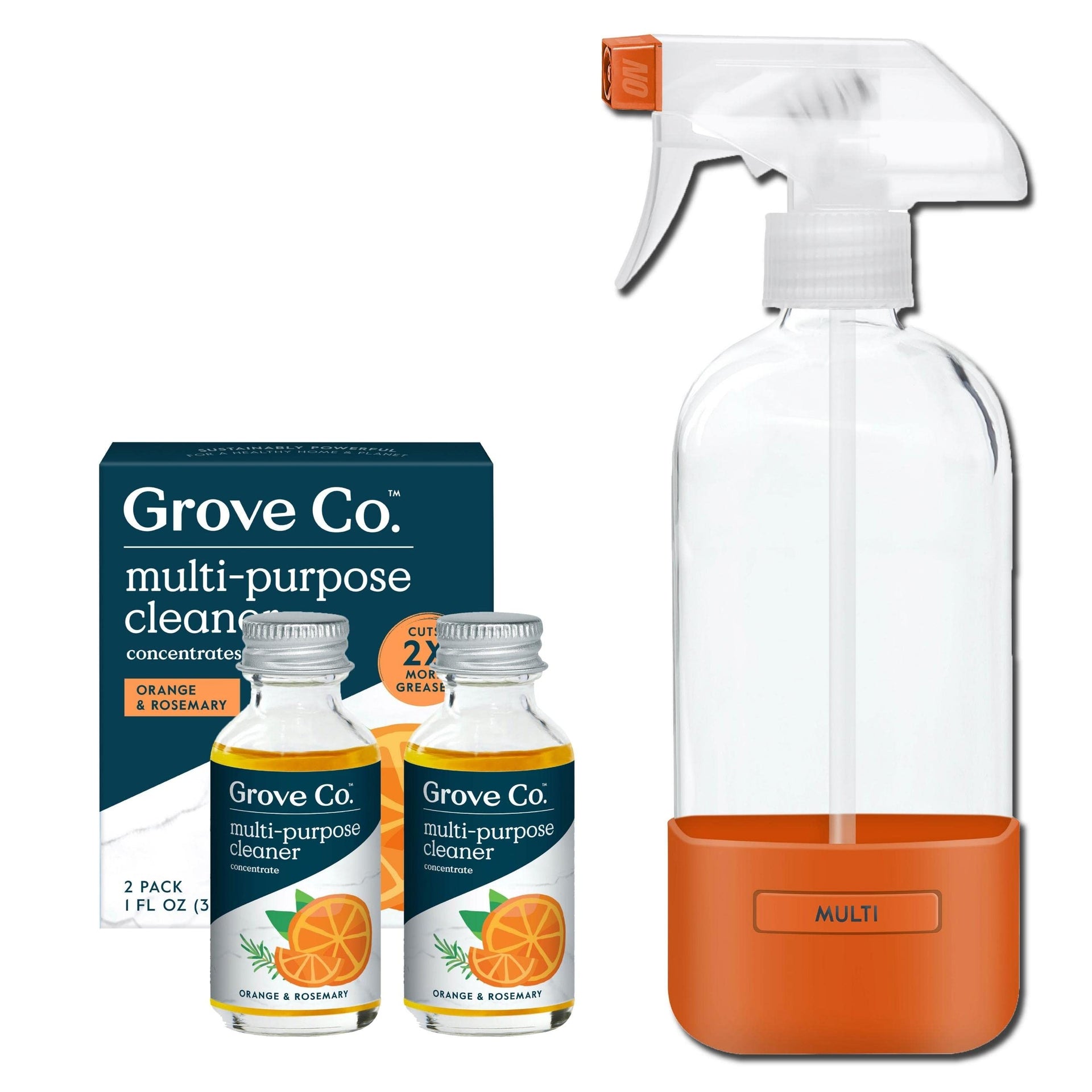 Multi Purpose Cleaner Refills & Glass Bottle (32 Fl Oz) - ModHome Supplies