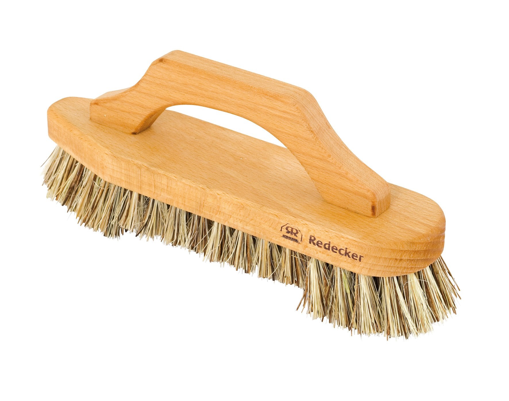Union Fiber Scrub Brush with Oiled Beechwood Bow