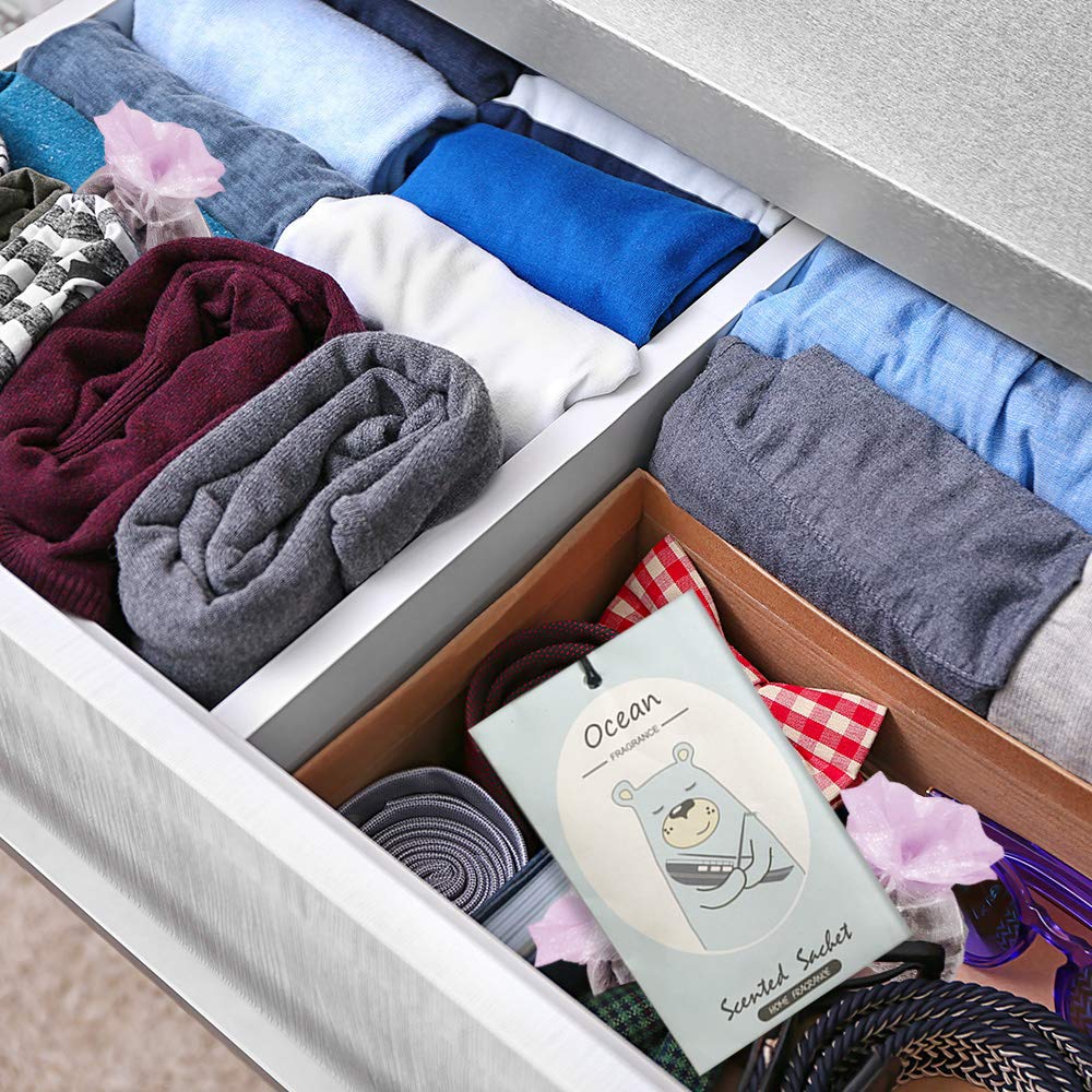 14 Packs Ocean Scented Sachets Bag for Drawer and Closet Home Fragrance Gift (14 Count)