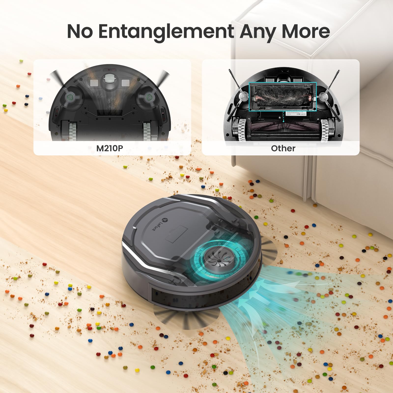 M210P Robot Vacuum Cleaner