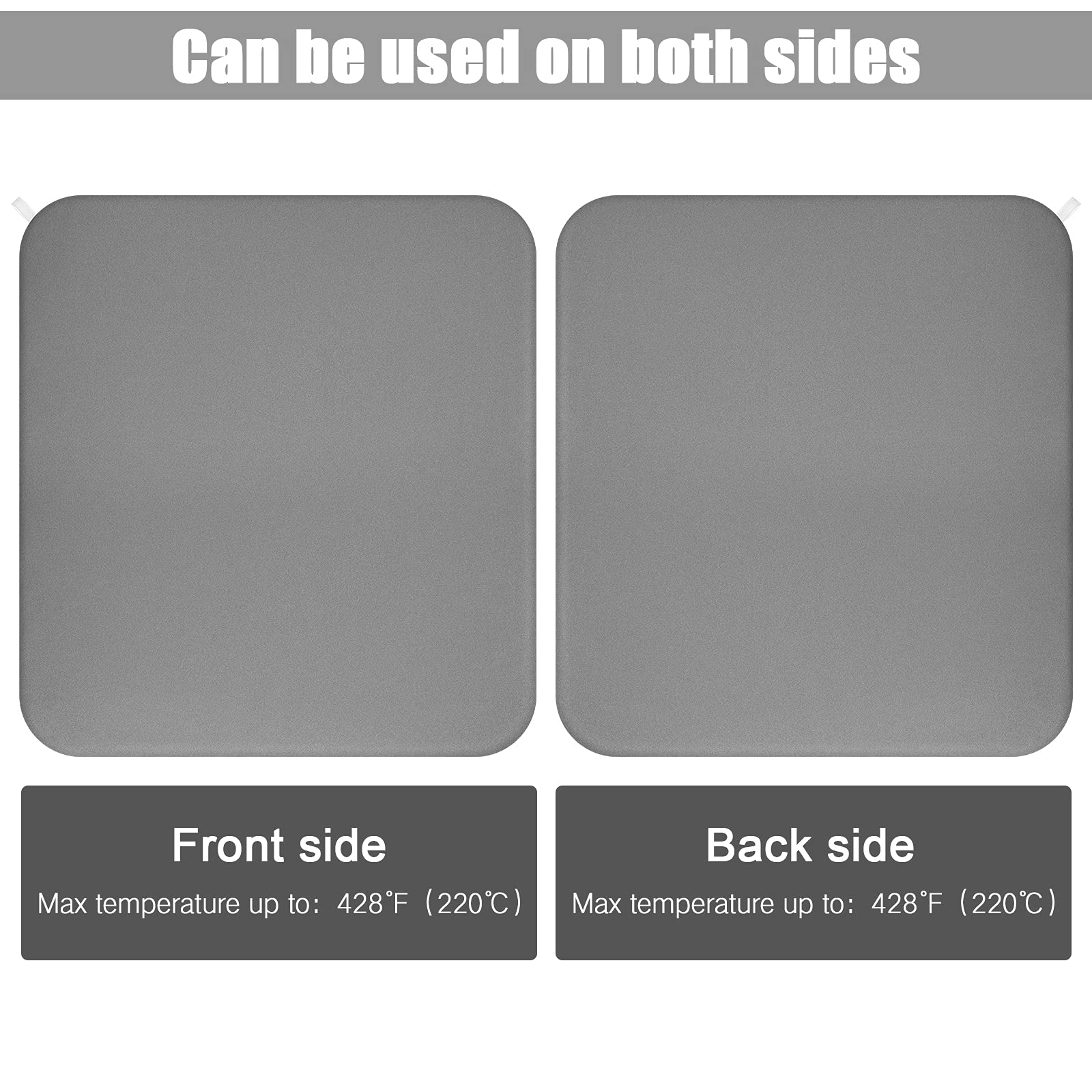 3 Pcs Heat Press Mats Compatible with Easypress 2 (3 Count)